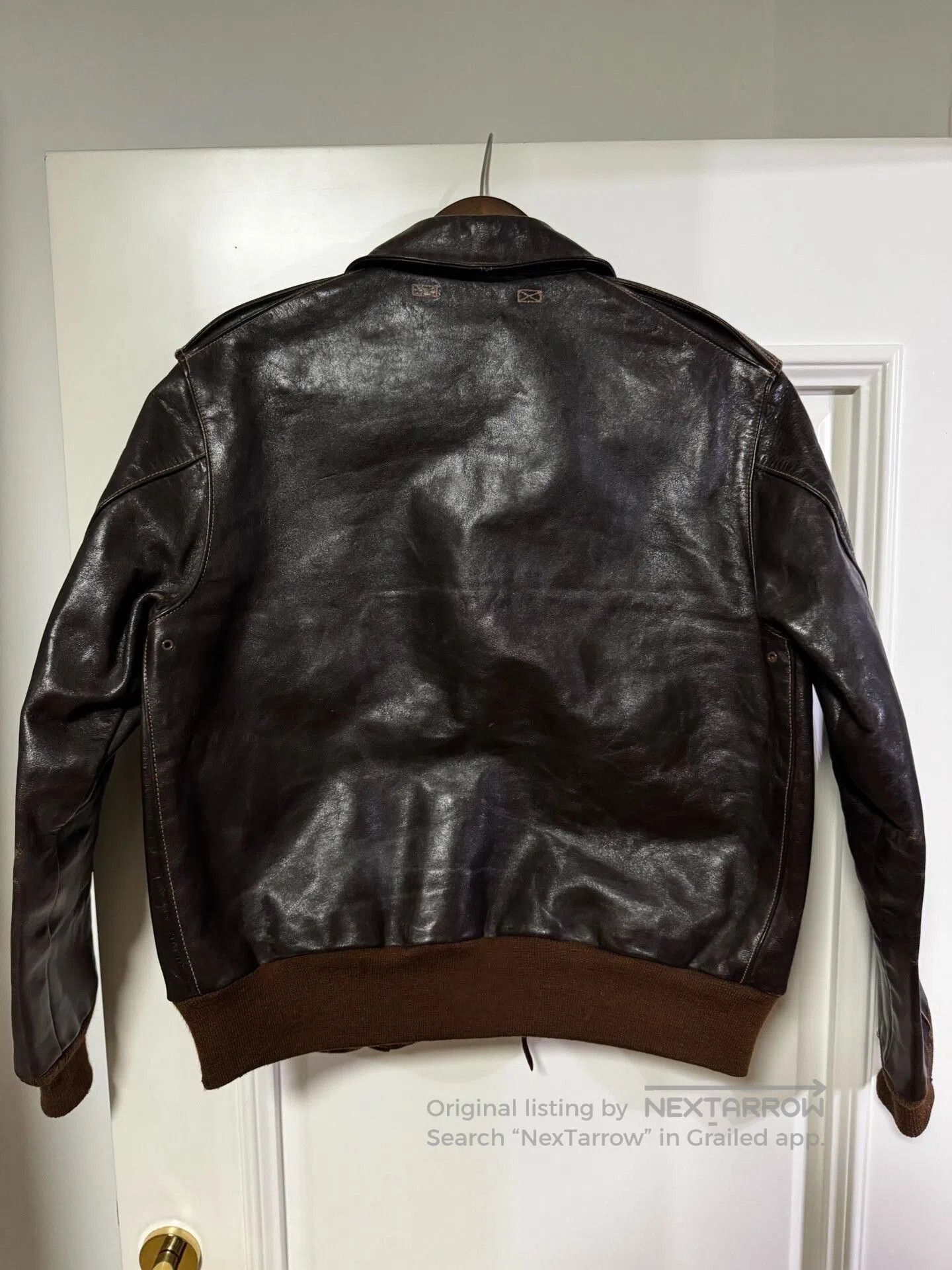 The Real McCoy's Real McCoy A2 Flight Jacket. Size US M / EU 48-50 / 2 - 7 Thumbnail