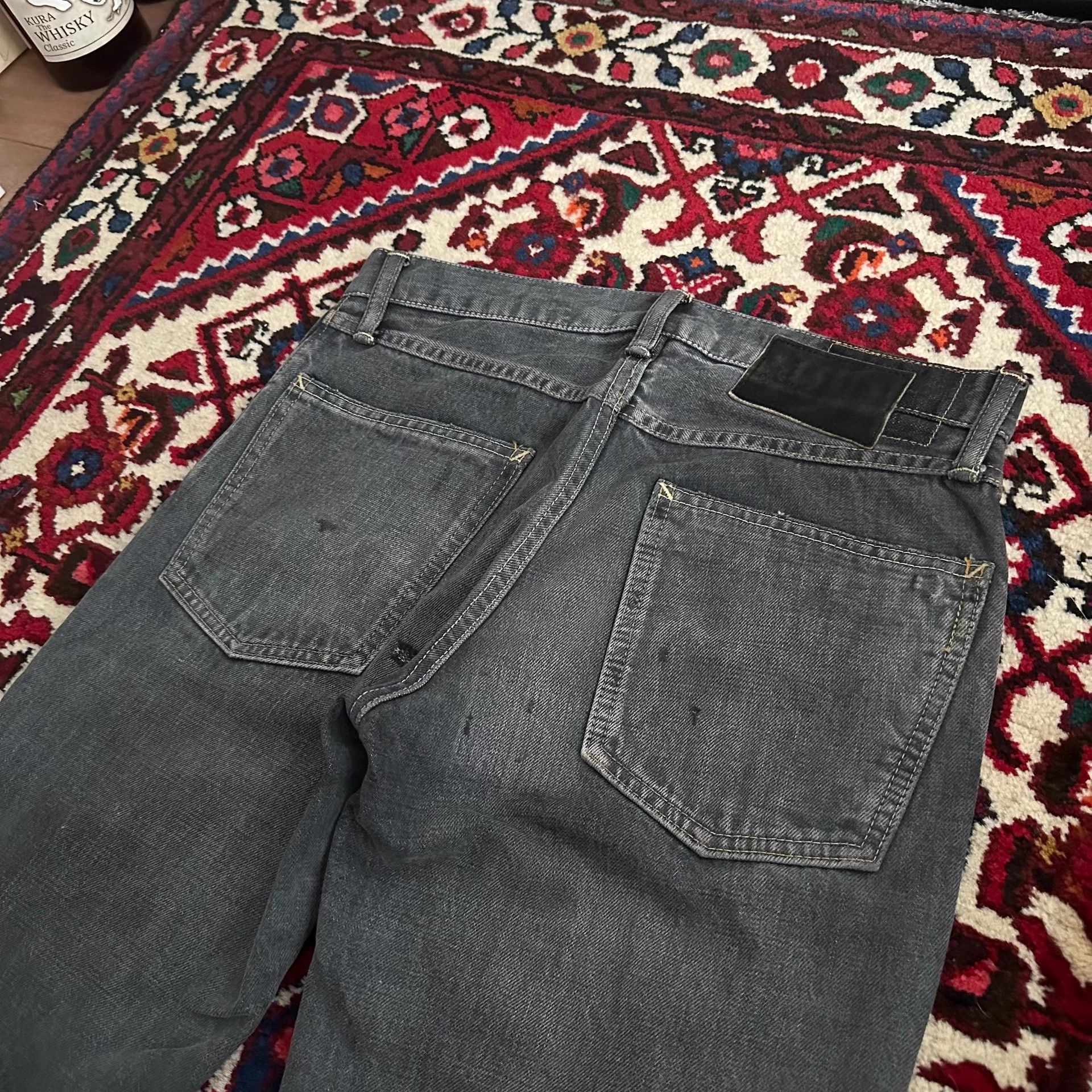 Visvim visvim 14aw 09d5 black washed jeans w32l30 Size US 32 / EU 48 - 5 Thumbnail
