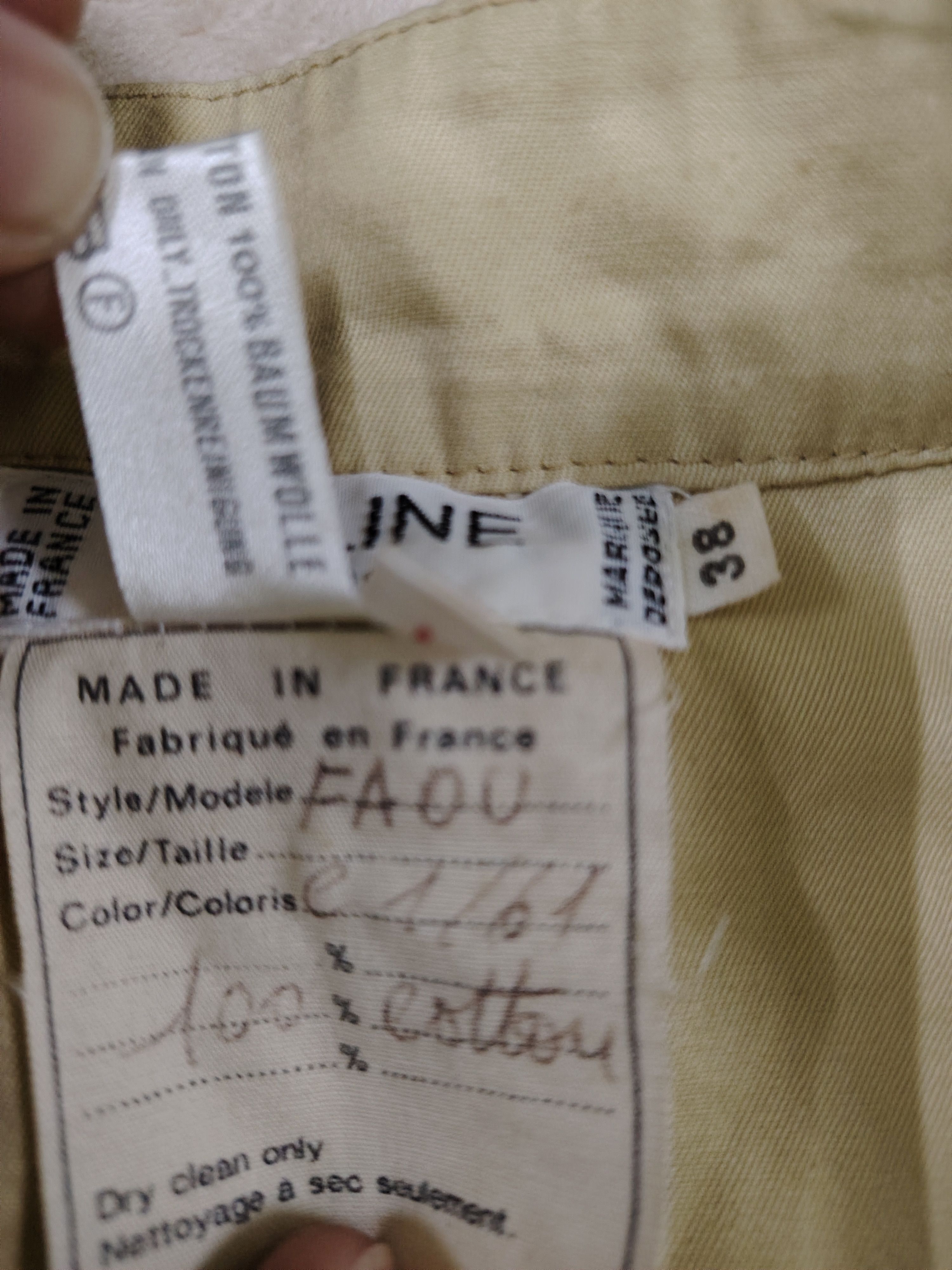 Celine CELINE Paris Marque Vintage Dress France |38 Size XS / US 0-2 / IT 36-38 - 12 Thumbnail