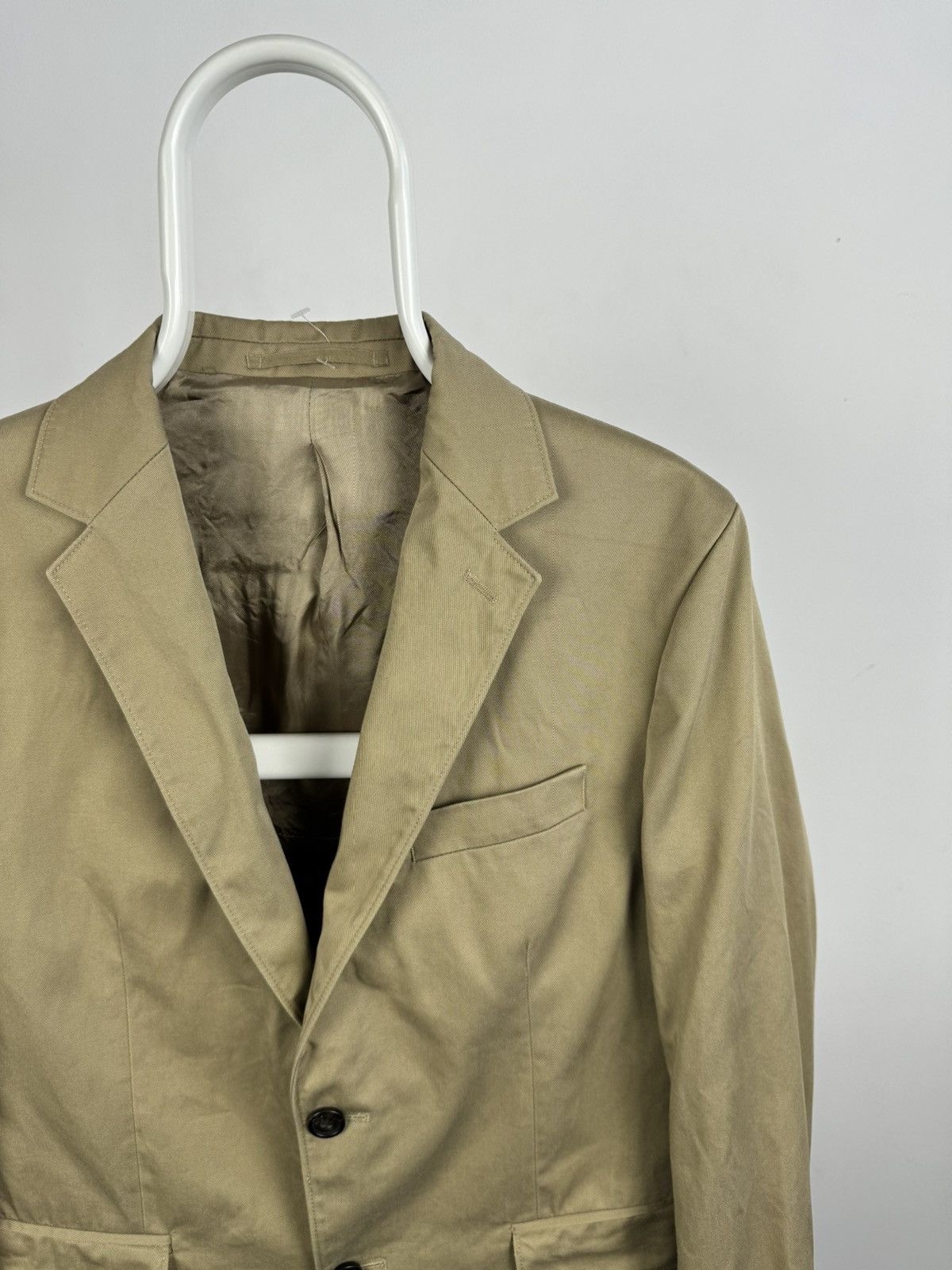Arket Arket Beste 319 Beige Blazer Size 48R - 2 Thumbnail
