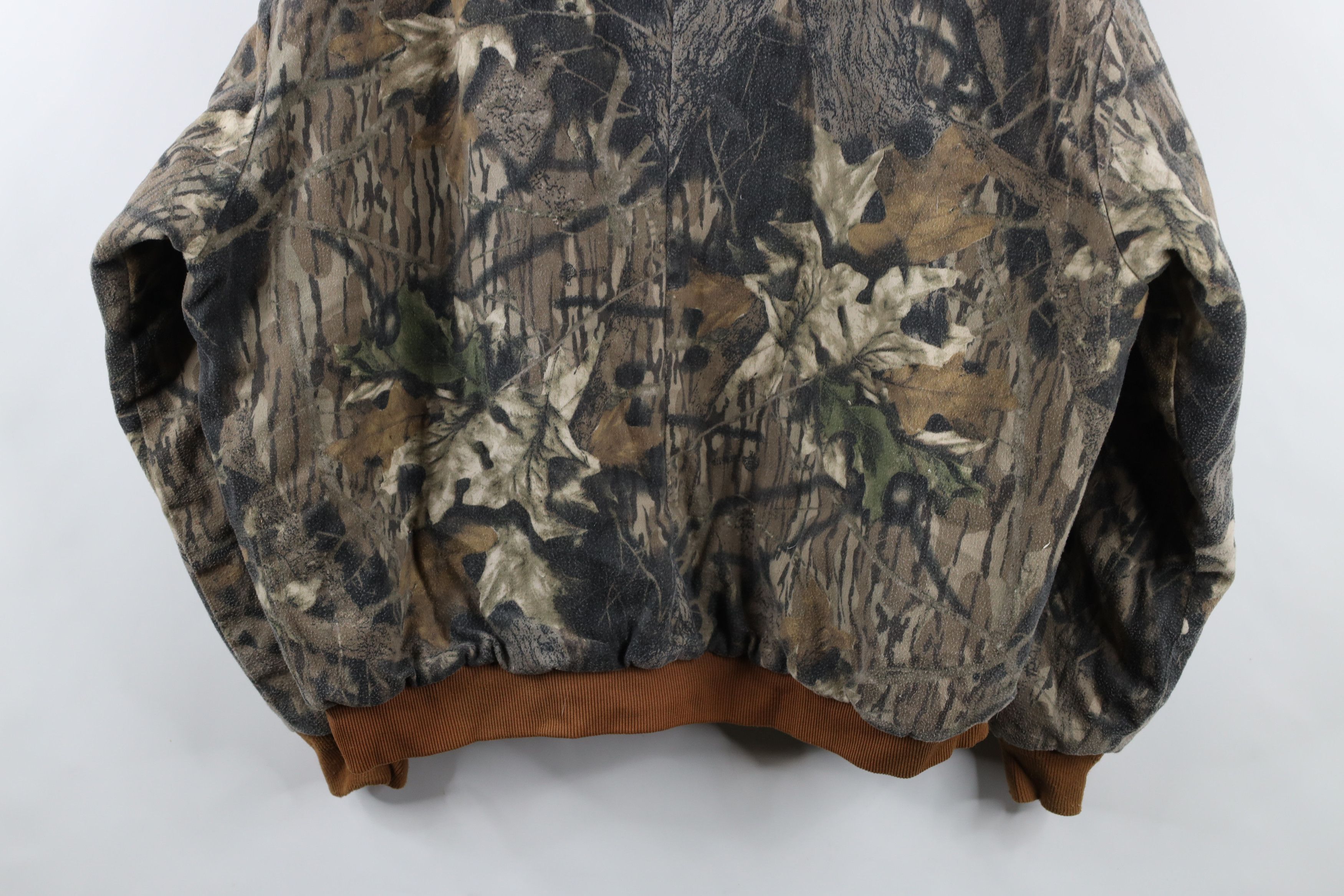 Vintage Vintage 90s Streetwear Camouflage Quilted Hooded Jacket USA Size US XXL / EU 58 / 5 - 14 Thumbnail