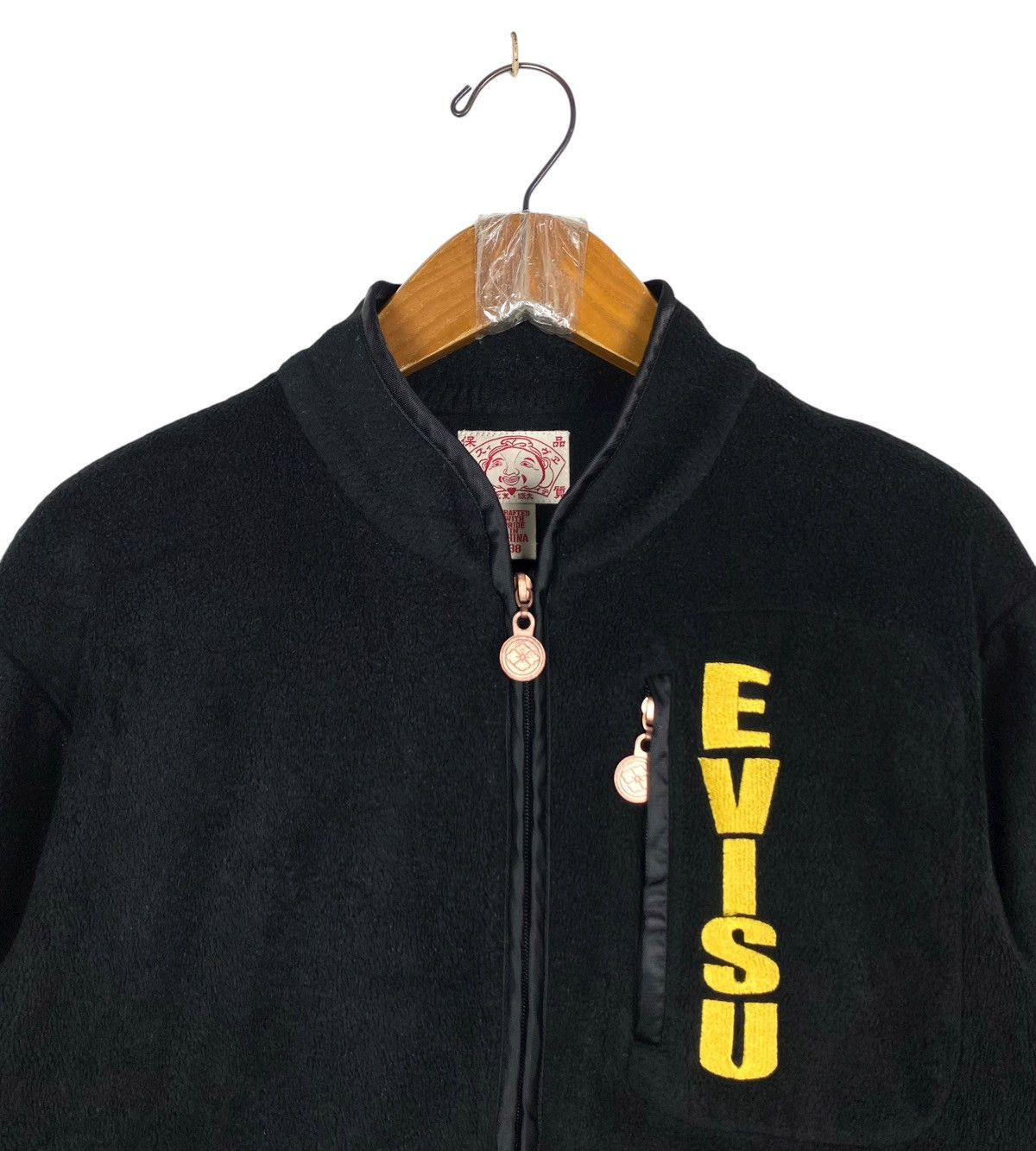 Evisu Rare‼️ Evisu Big Logo Fleece Zipper Size M / US 6-8 / IT 42-44 - 6 Thumbnail