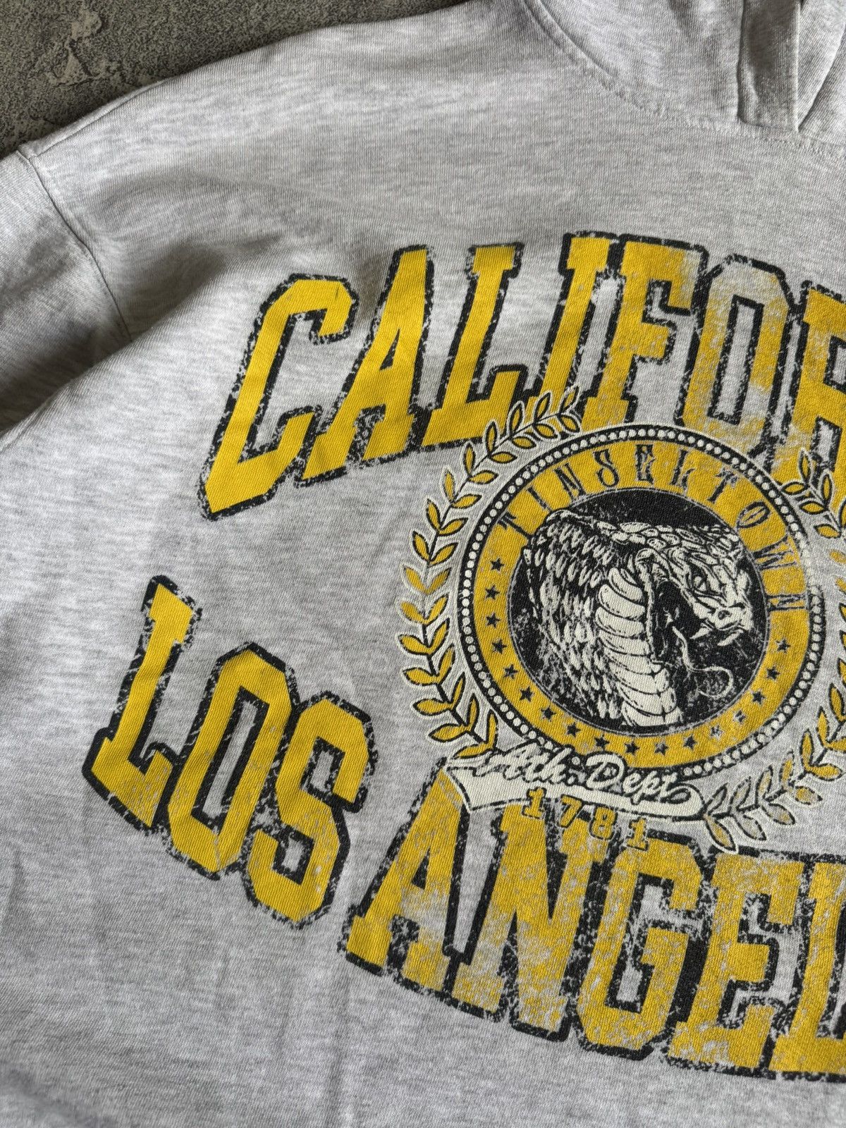 Other Retro California Los Angeles big logo hoodie jumper pullover Size M / US 6-8 / IT 42-44 - 9 Thumbnail