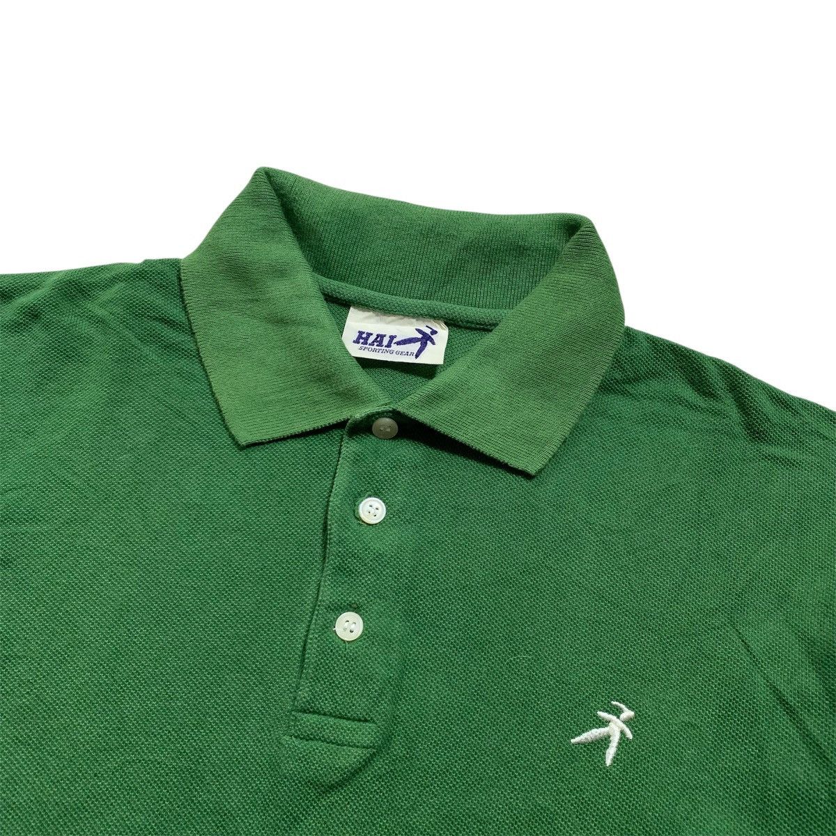 Issey Miyake Vtg Hai Sporting Gear By Issey Miyake Polos Green Size US M / EU 48-50 / 2 - 2 Thumbnail