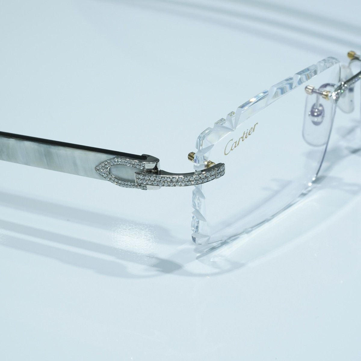 Cartier Diamond White Buffalo Size ONE SIZE - 3 Thumbnail