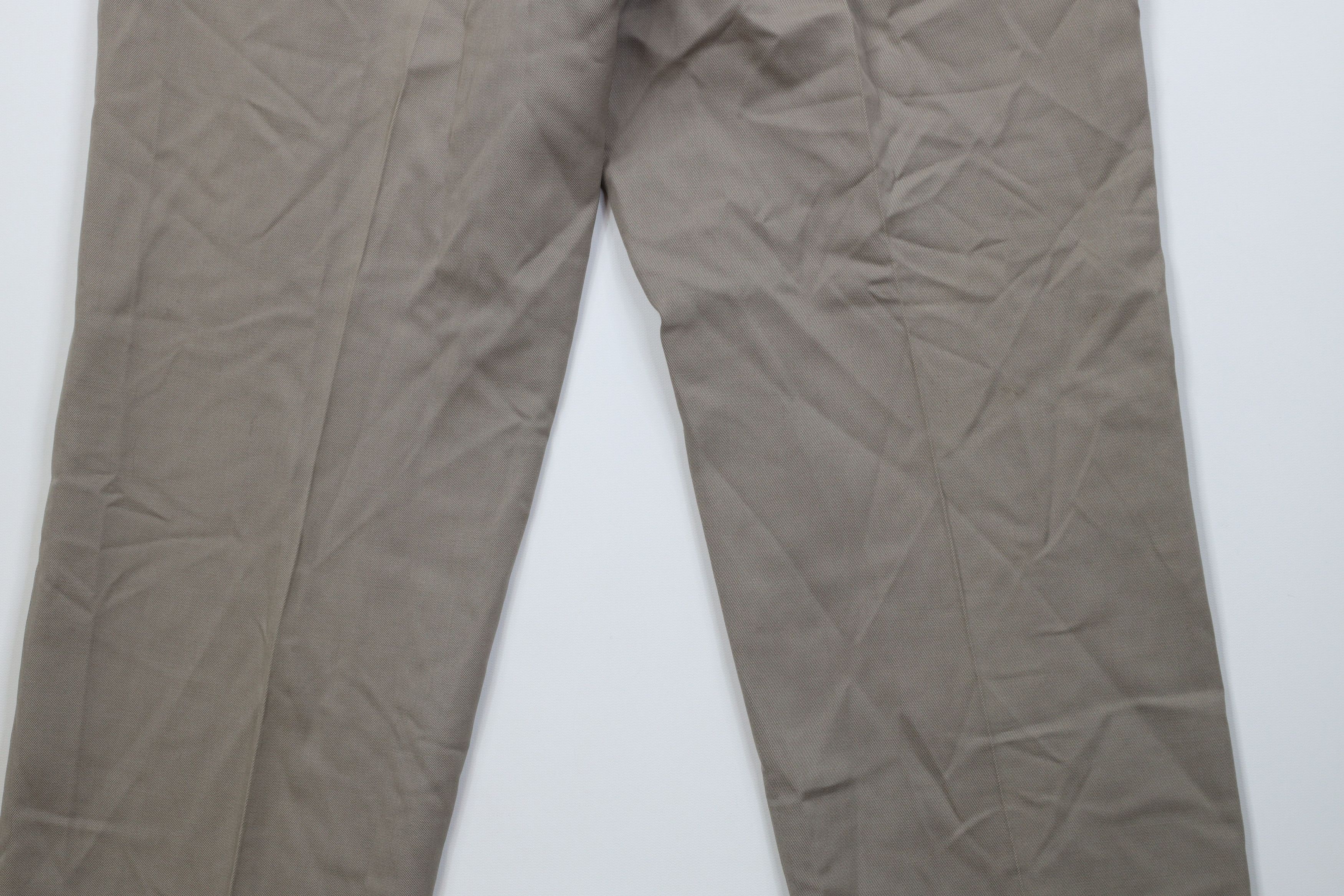 Vintage Vintage 70s Streetwear Rayon Gabardine Wide Leg Chino Pants Size US 34 / EU 50 - 14 Thumbnail