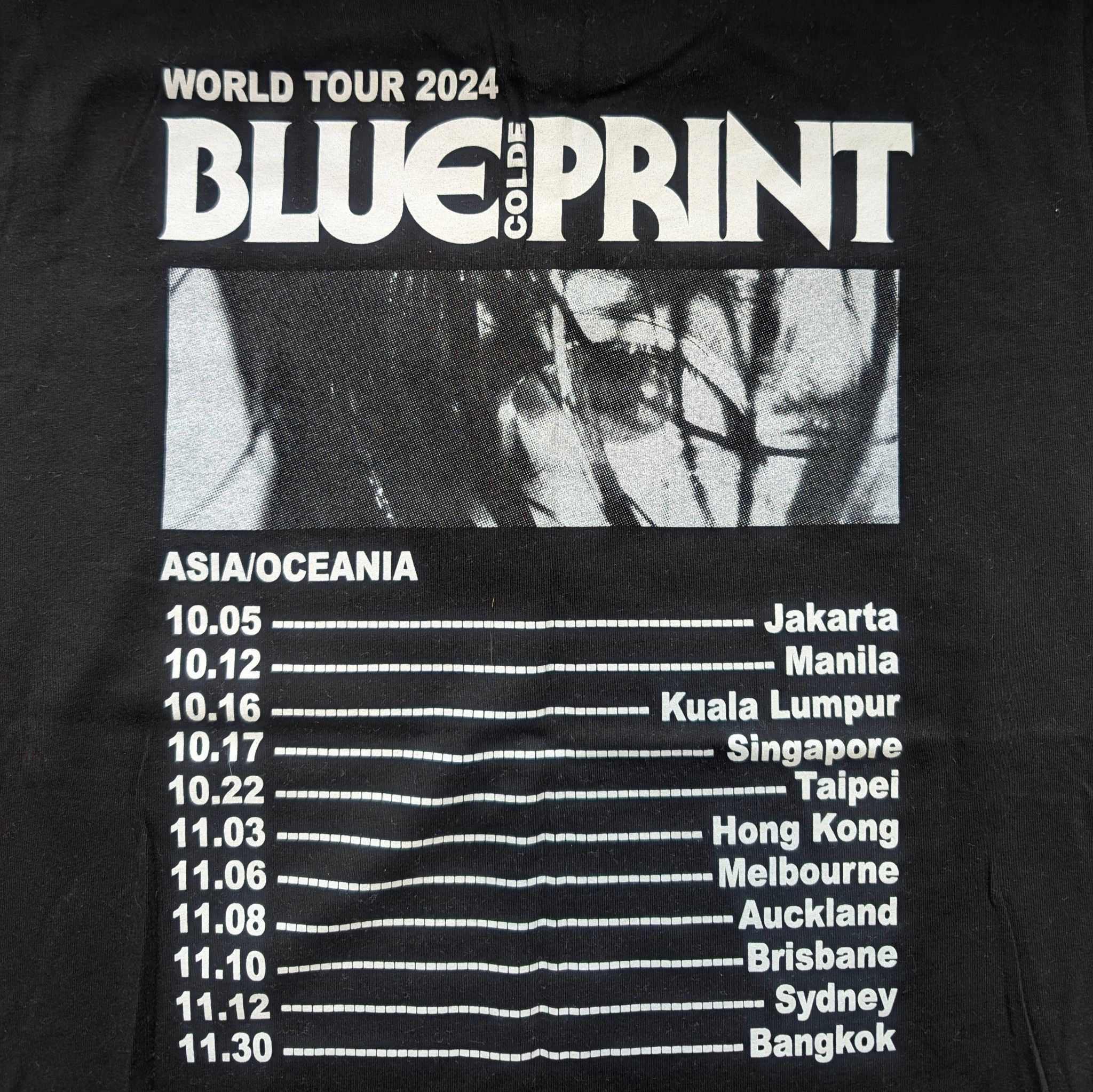 Other Colde Blueprint World Tour 2024 Asia Oceania Tour T-Shirt Size US M / EU 48-50 / 2 - 4 Thumbnail