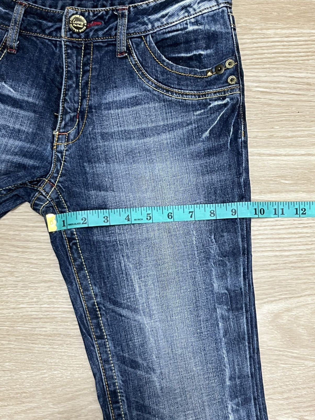 Cooper 🔥 Copper Smith Low Waisted Bootcut Flare Denim Jeans Size US 28 / EU 44 - 23 Thumbnail