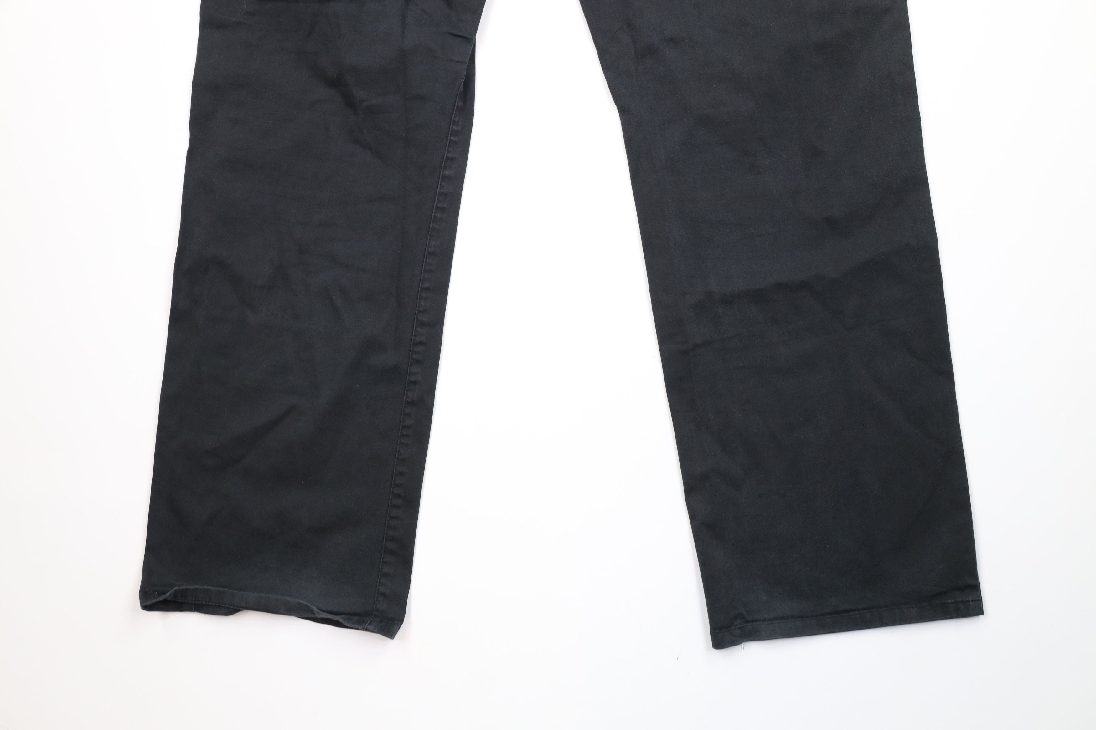 Armani Exchange × Vintage Vintage Armani Exchange Spell Stretch Wide Leg Pants Black Size US 36 / EU 52 - 13 Thumbnail