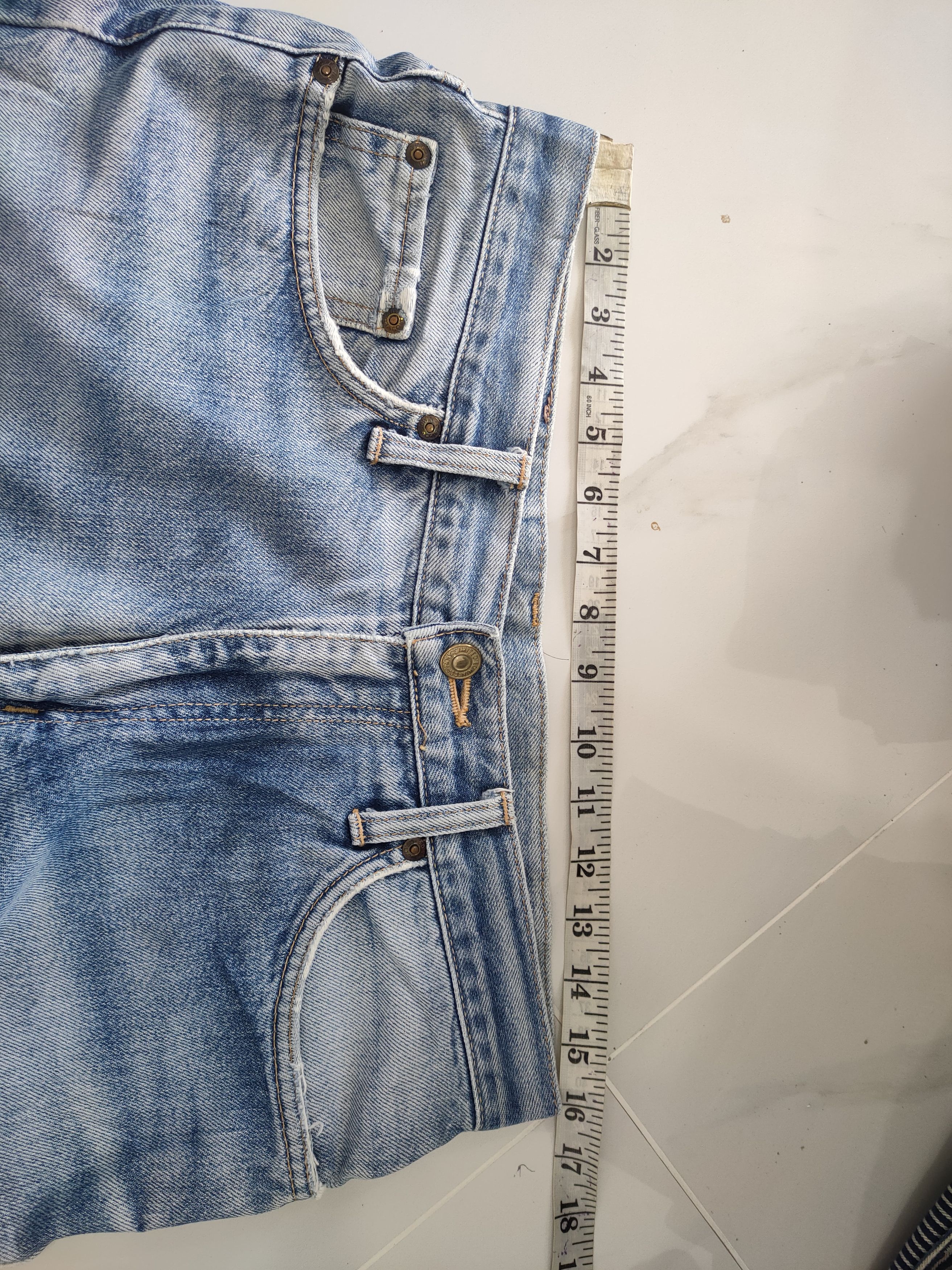 Edwin VINTAGE EDWIN MUD WASHED BLUE JEAN DENIM PANTS Size US 32 / EU 48 - 8 Thumbnail