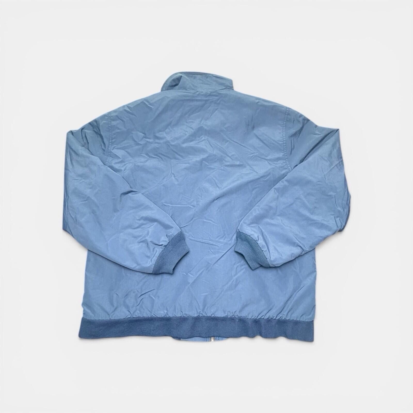 L.L. Bean Vintage L.L.Bean Warm-Up Jacket Men’s Large Blue Fleece Size US XL / EU 56 / 4 - 2 Thumbnail