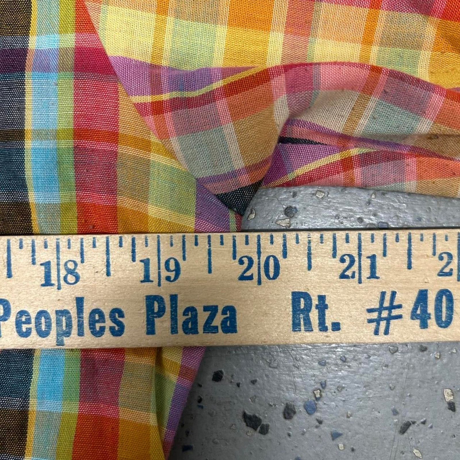 Other VTG 80s multi-coloured plaid button-up shirt Size S / US 4 / IT 40 - 4 Thumbnail