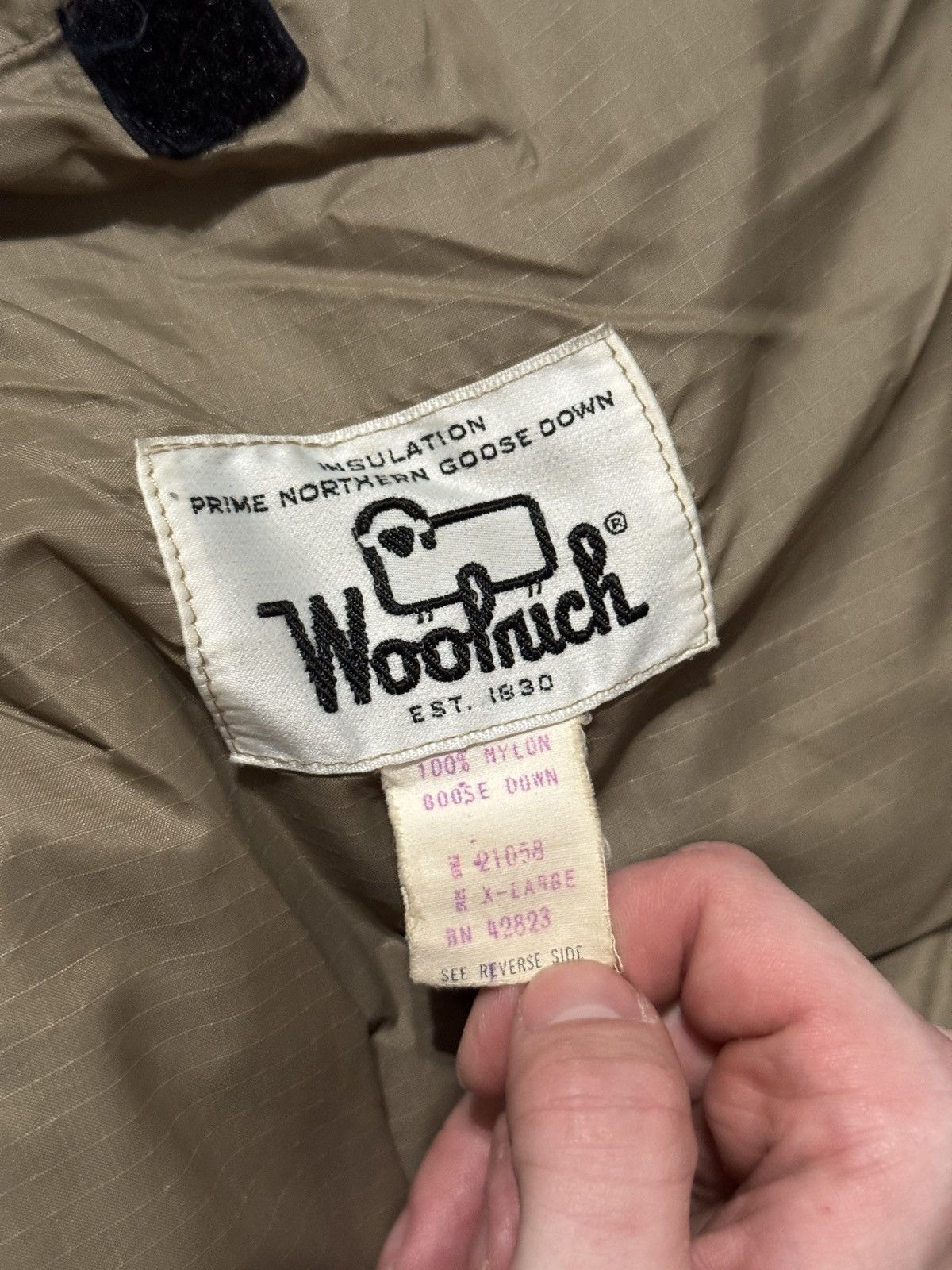 Woolrich Woolen Mills Vintage Woolrich Goose Down 70s Cloud Microfiber XL Jacket Size US XL / EU 56 / 4 - 3 Thumbnail