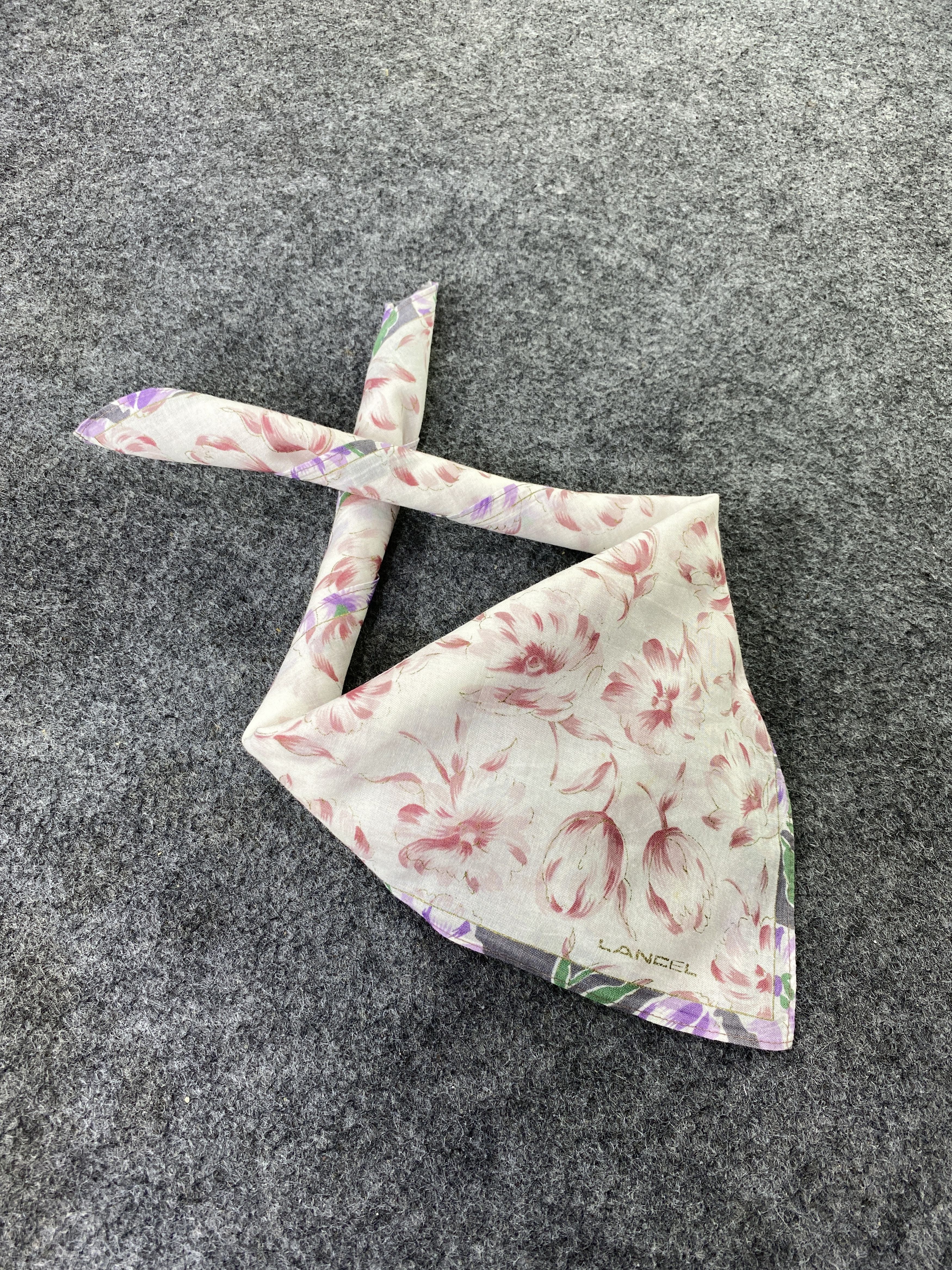 Lancel Lancel Handkerchief / Bandana / Neckerchief-B354 Size ONE SIZE - 1 Thumbnail