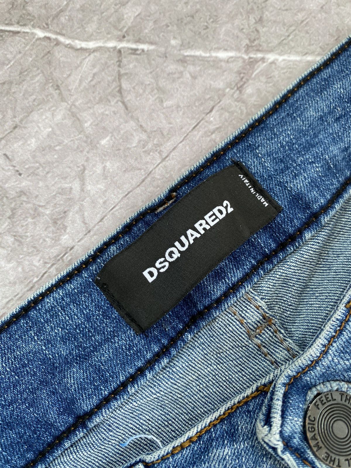 Dsquared2 Rare Dsquared2 Jeans Distressed Skinny Fit Made in Italy Size US 33 - 14 Thumbnail
