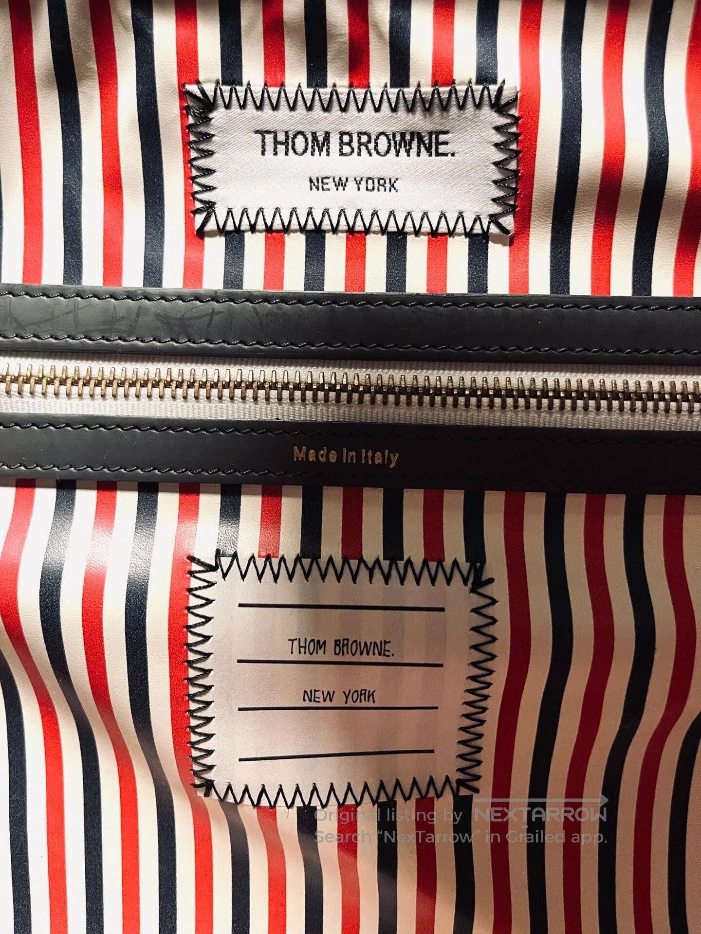 Thom Browne Thom Browne Striped Doctor's Handbag. Size ONE SIZE - 7 Thumbnail