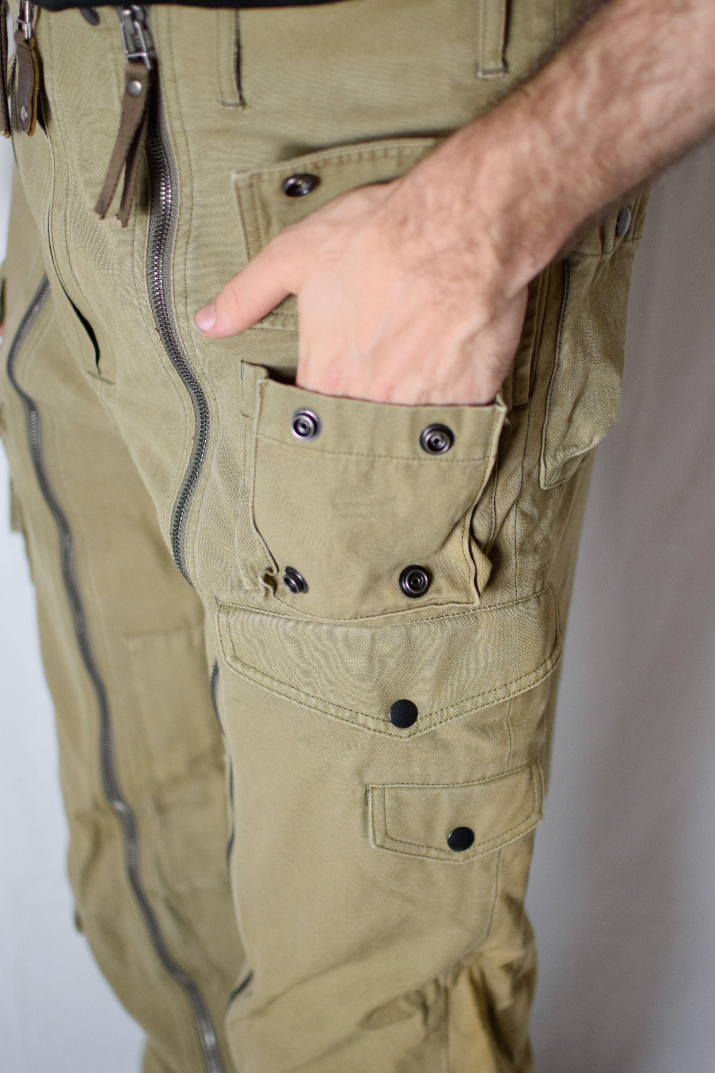 Julius Julius AW06 Fixed Cargo Flight Pants Size US 32 / EU 48 - 9 Thumbnail
