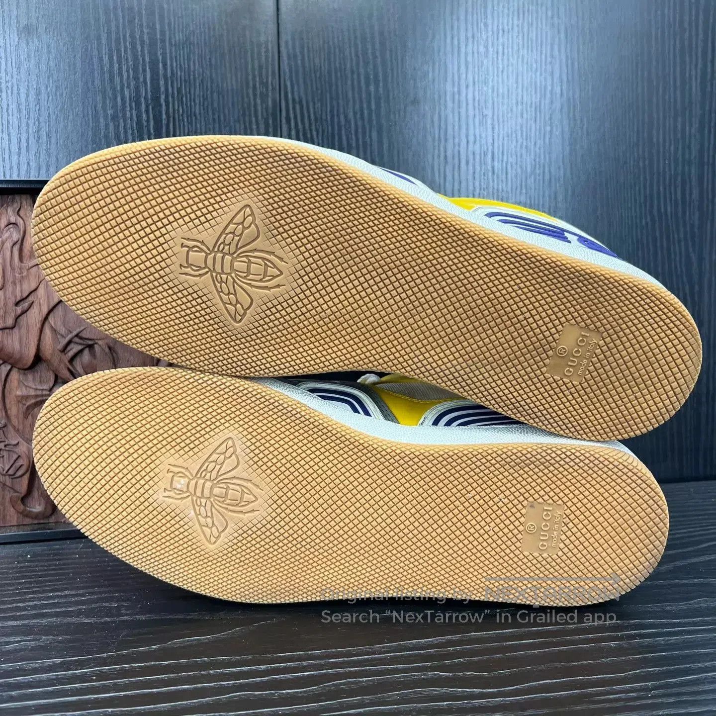 Gucci Multi-Color Low-Top Sneakers Size 9.5. Size US 9.5 / EU 42-43 - 7 Thumbnail