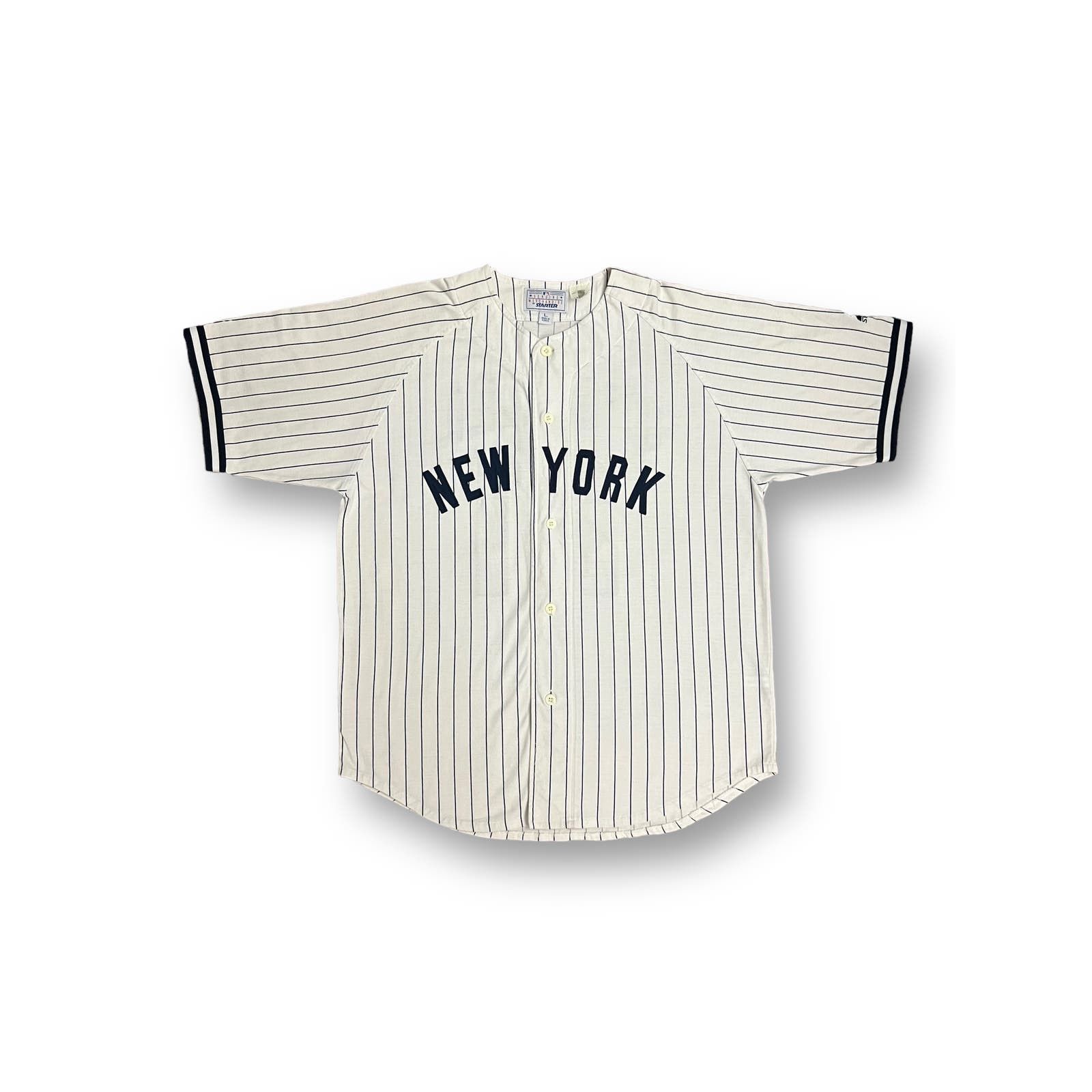 image of Yankees Starter Mlb Sports Jersey in White, Men's (Size Large)