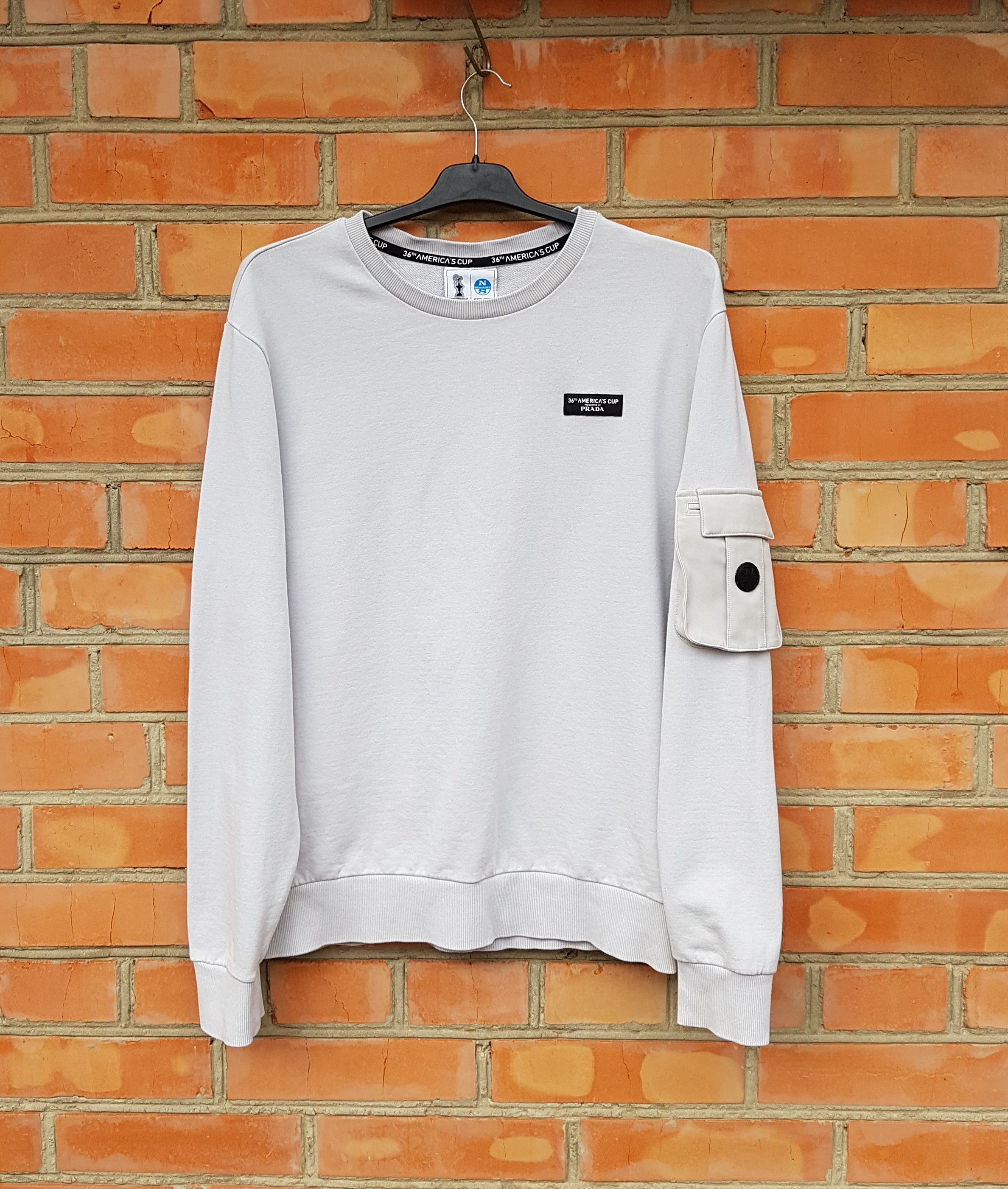 Prada North Sails 36th America's Cup Logo Patch Sweatshirt