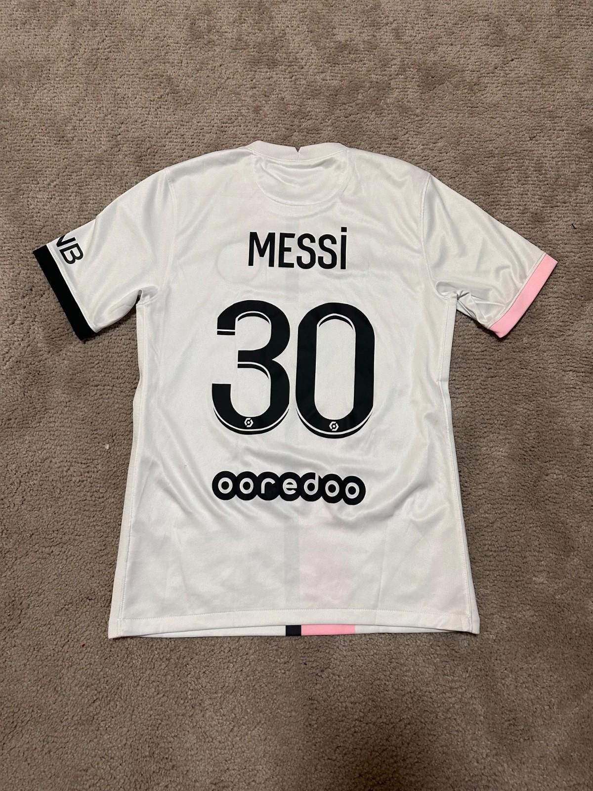 Nike #30 Messi Paris Saint Germain 2021/22 Football Shirt Jersey Size US S / EU 44-46 / 1 - 8 Thumbnail