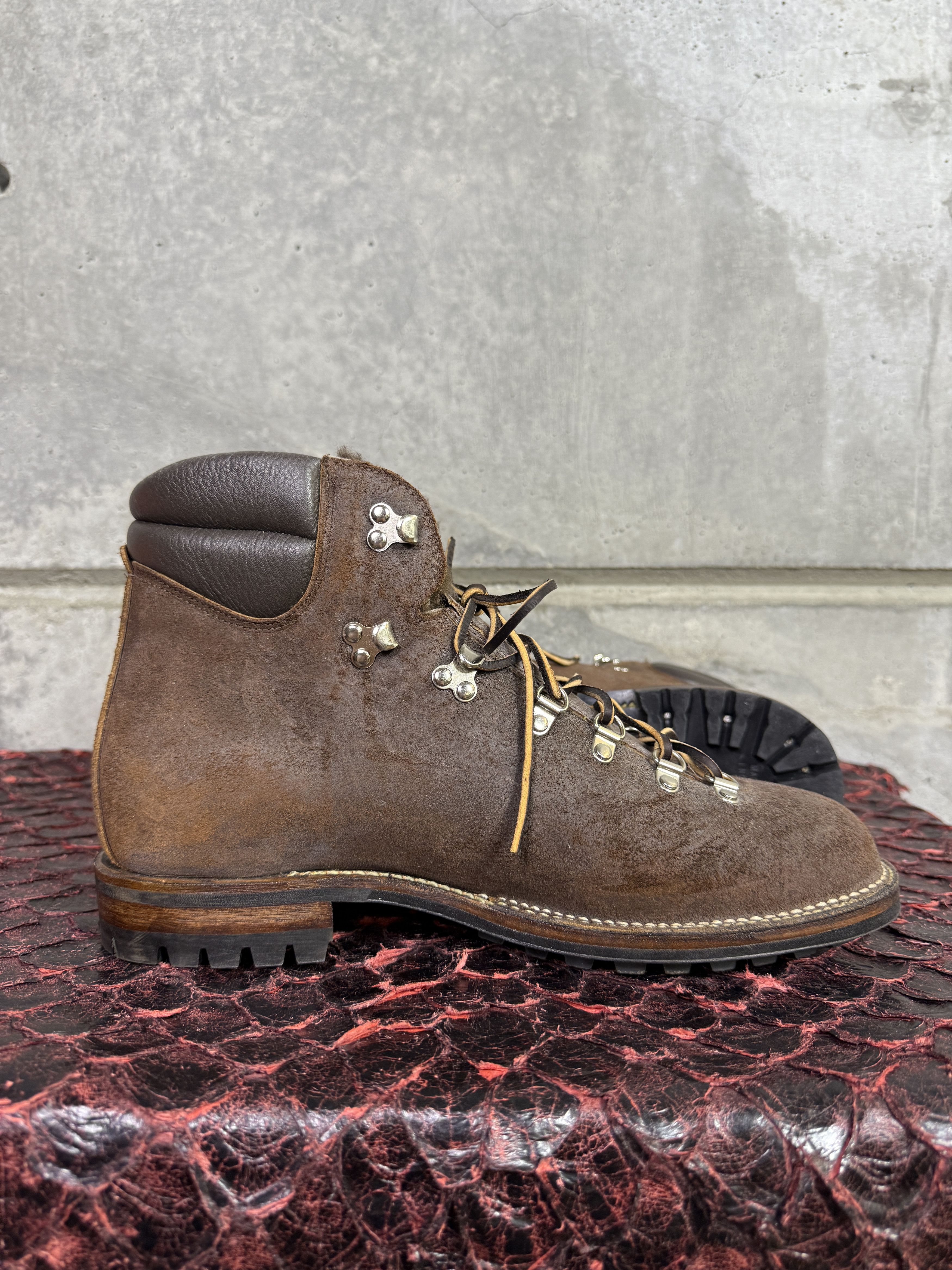 Viberg Viberg SAMPLE Pachena Bay Tobacco Chamois Roughout Boots Size US 11.5 / EU 44-45 - 6 Thumbnail
