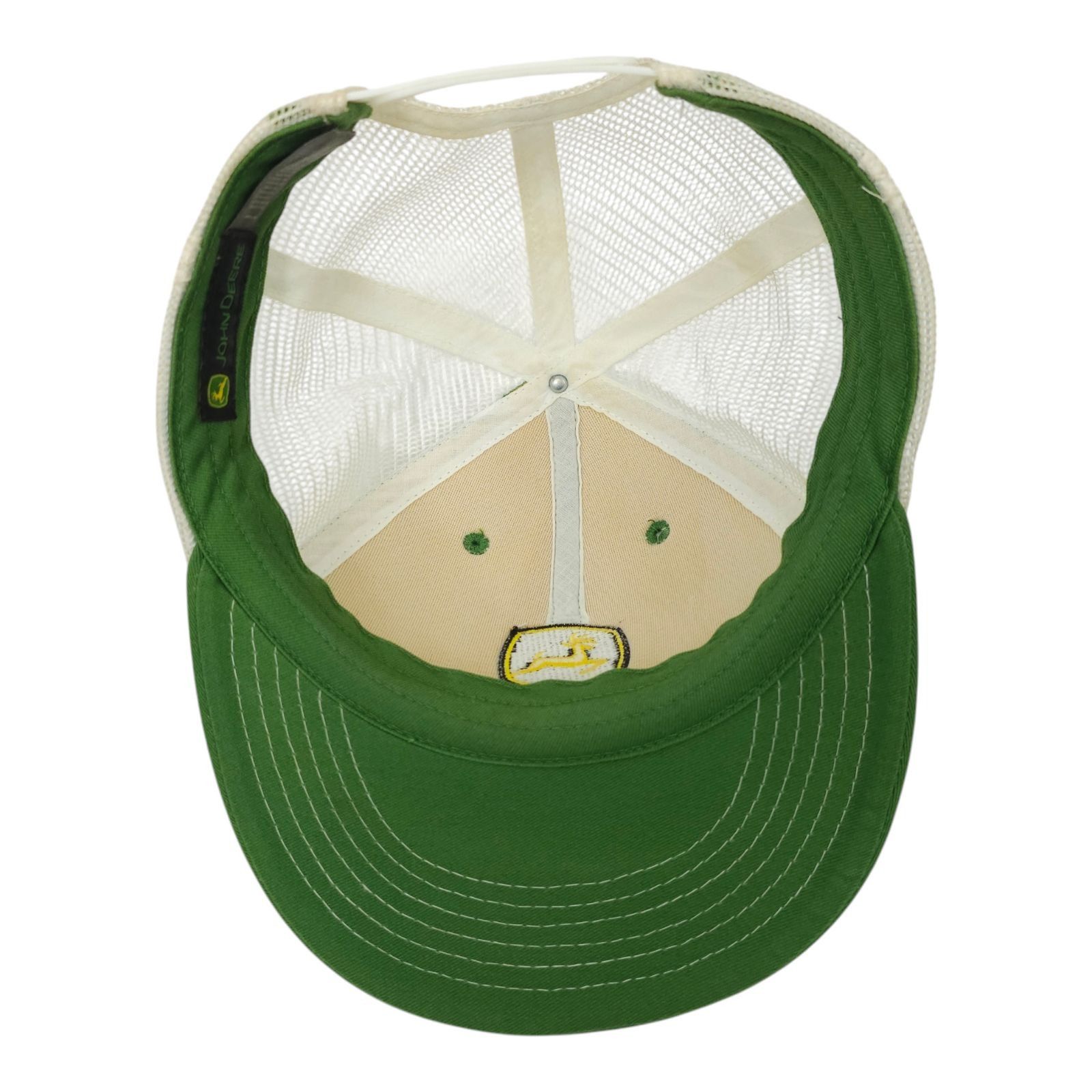 John Deere John Deere Mesh Back Snapback Cap Trucker Foam Panel Visor Size ONE SIZE - 5 Thumbnail