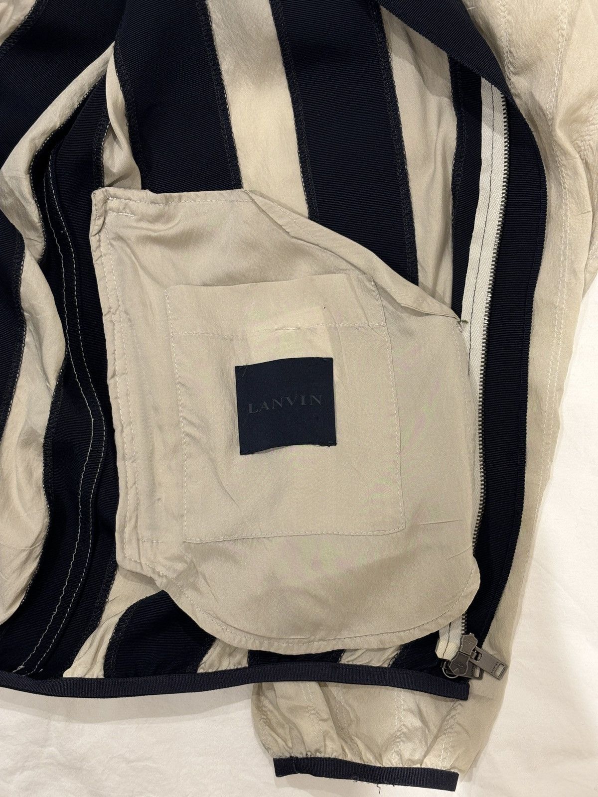 Lanvin Men’s Lanvin Silk Jacket Size US S / EU 44-46 / 1 - 5 Thumbnail