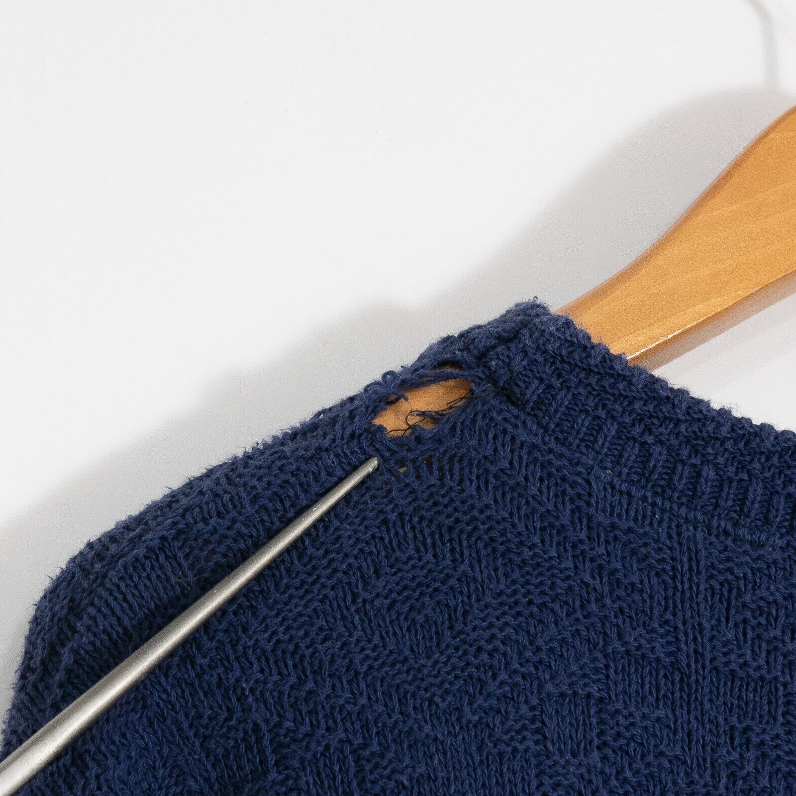 John Weitz × Vintage Vintage John Weitz Textured Cotton Knit Sweater Mens Large Size US L / EU 52-54 / 3 - 6 Thumbnail