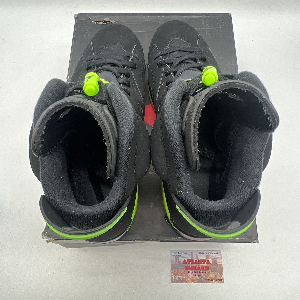 Jordan Brand Air Jordan 6 electric green Size US 11 / EU 44 - 7 Thumbnail