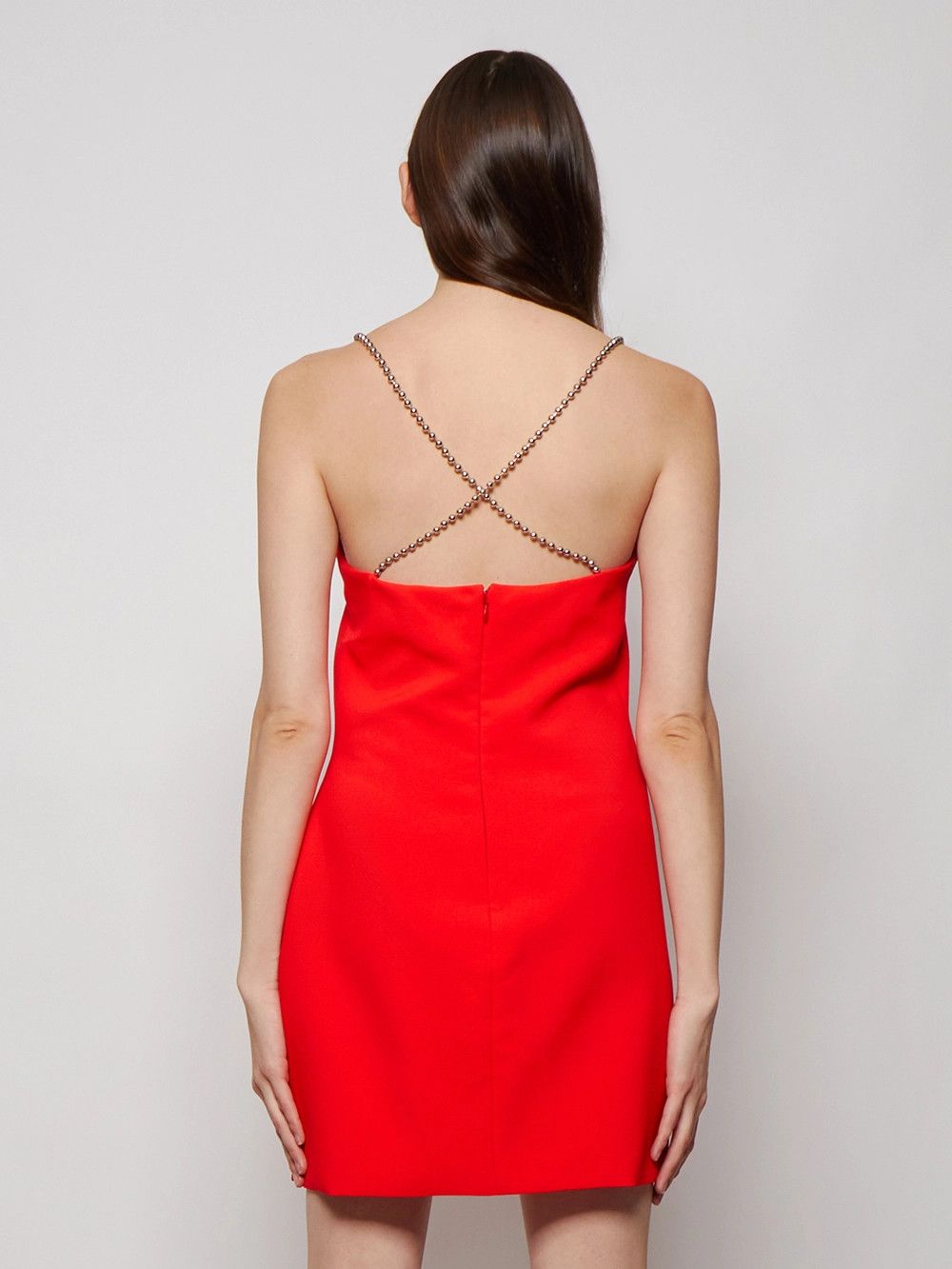 The Attico o1mle0526 Fujiko Mini Dress in Red Size L / US 10 / IT 46 - 5 Thumbnail