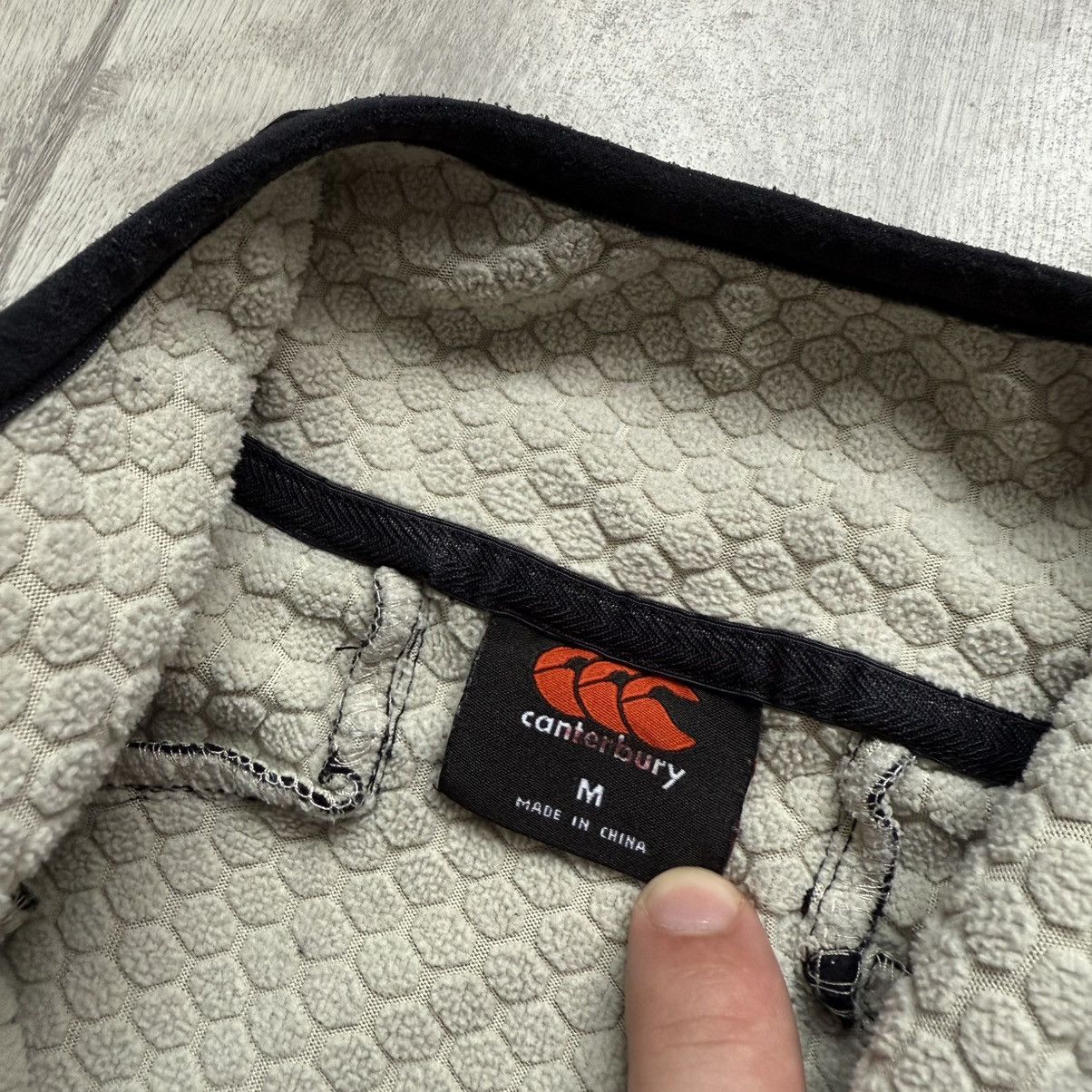 Canterbury of New Zealand 🏈 Blockore Canterbury England Rugby jersey thermal sweater Size US M / EU 48-50 / 2 - 7 Thumbnail