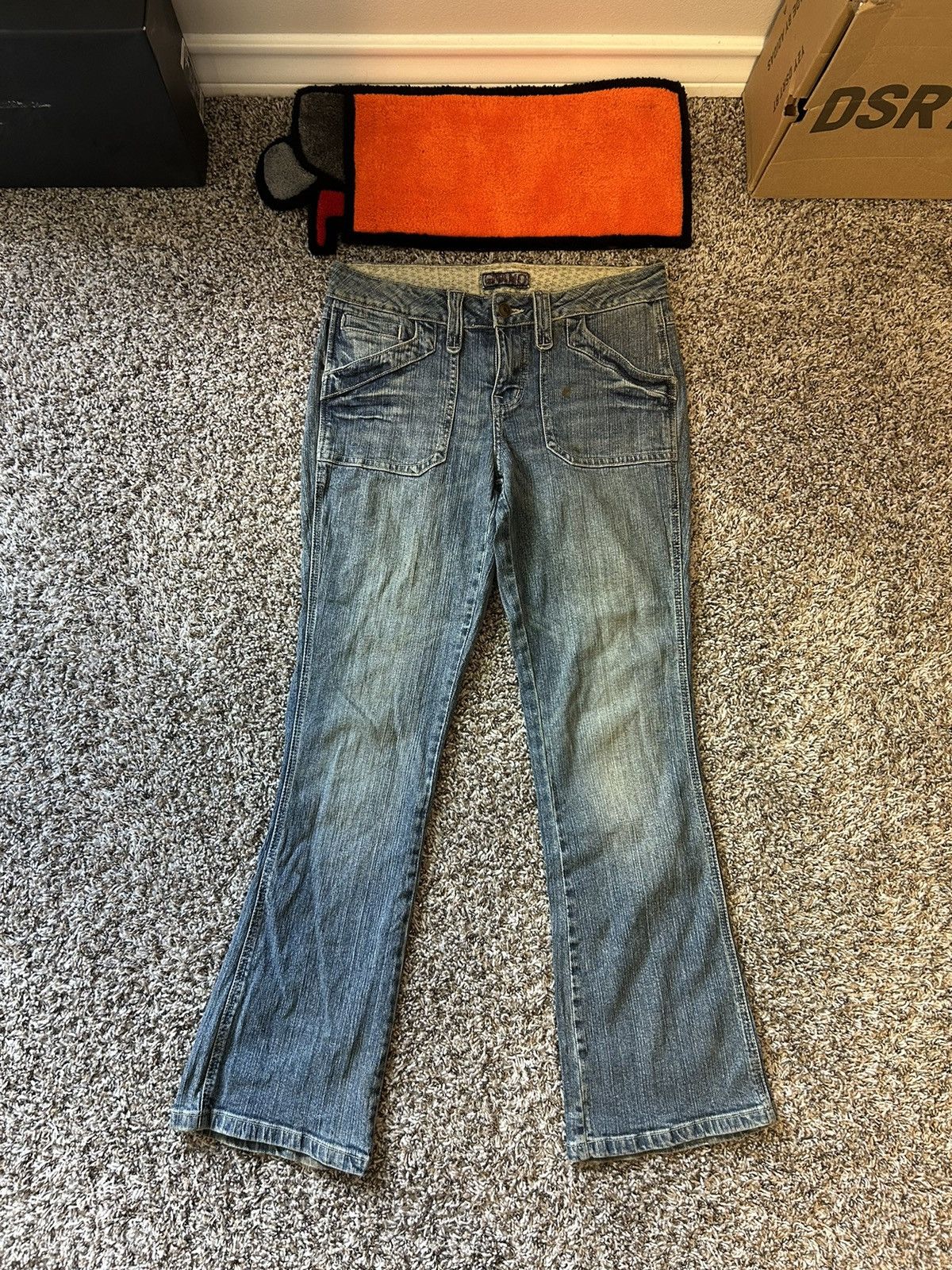 Hysteric Glamour × Japanese Brand Women’s Archive Hysteric Like Flared Baggy pants Size 28" / US 6 / IT 42 - 1 Thumbnail