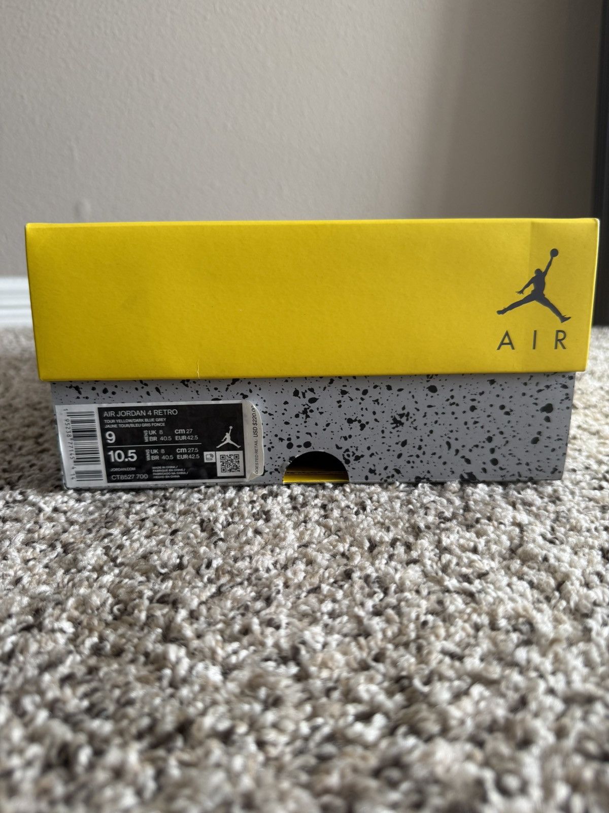 Jordan Brand Air Jordan 4 Retro “Lightning” –Size 9 (Used) | Box Included Size US 9 / EU 42 - 7 Thumbnail