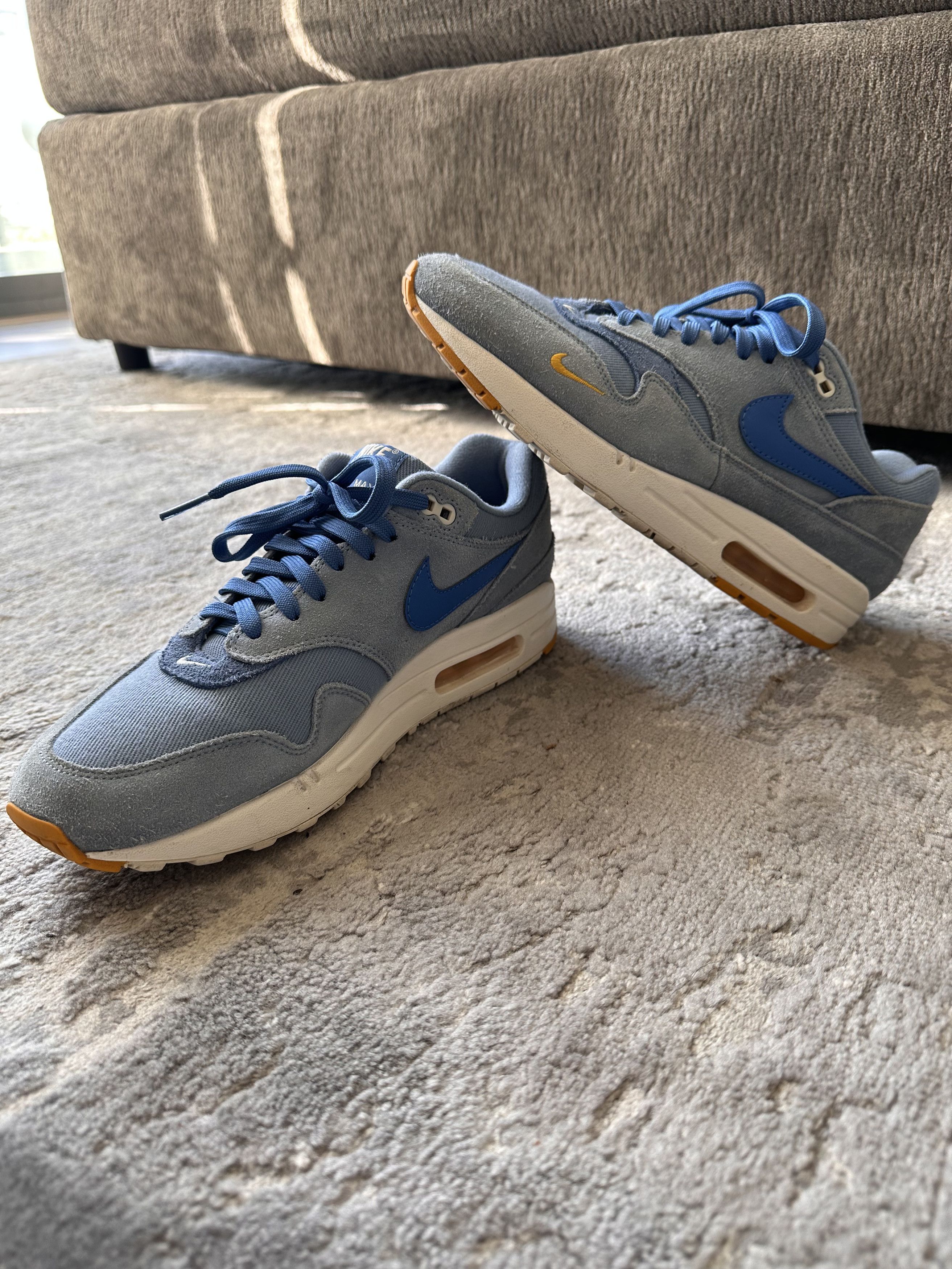 Nike Nike Air Max 1 Mini Swish Work Blue Size US 10 / EU 43 - 3 Thumbnail