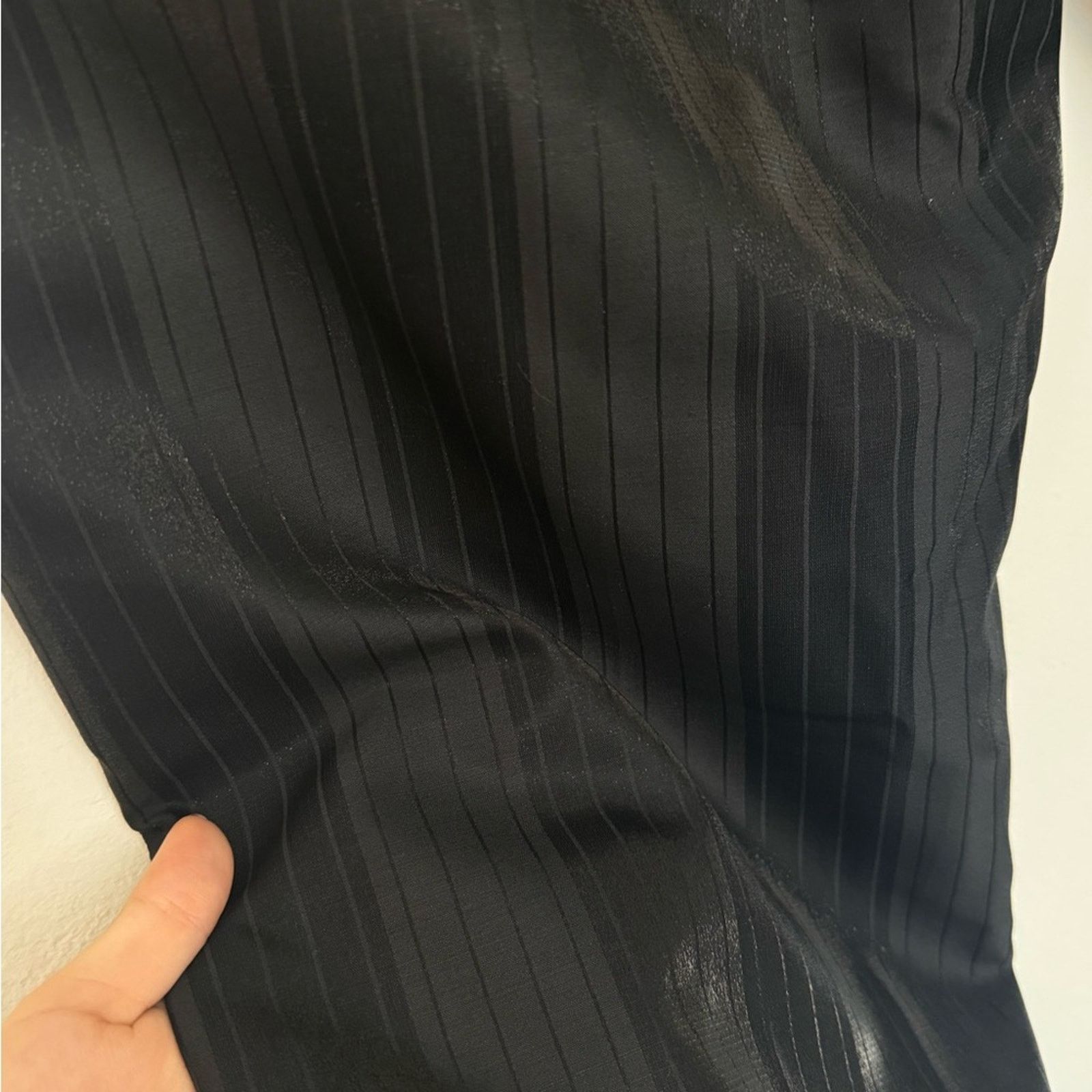 & Other Stories KRIZIA UOMO Black Pants Size US 34 / EU 50 - 4 Thumbnail