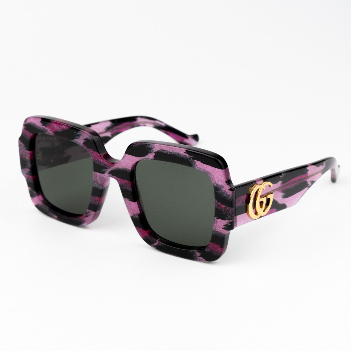 Gucci NEW Gucci GG1547S 003 Black Women Square Sunglasses Size ONE SIZE - 3 Thumbnail