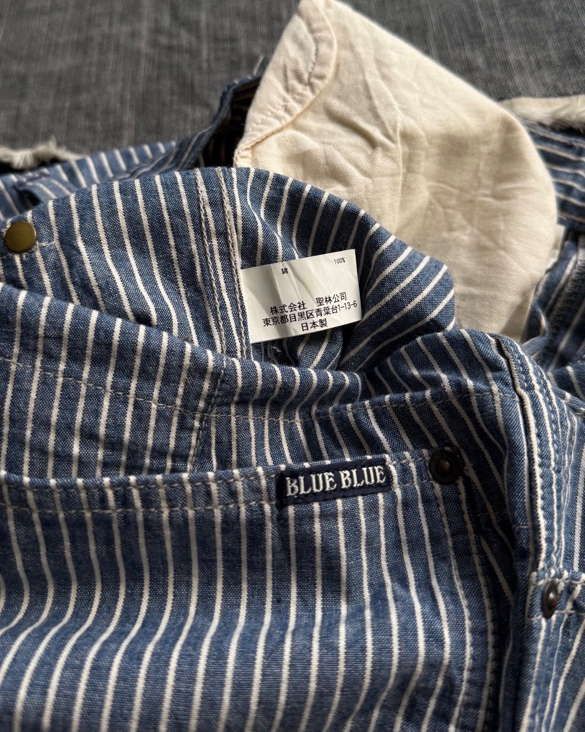 Blue Blue Japan BLUE BLUE CARPENTER WORKWEAR SHORT Size US 30 / EU 46 - 2 Thumbnail