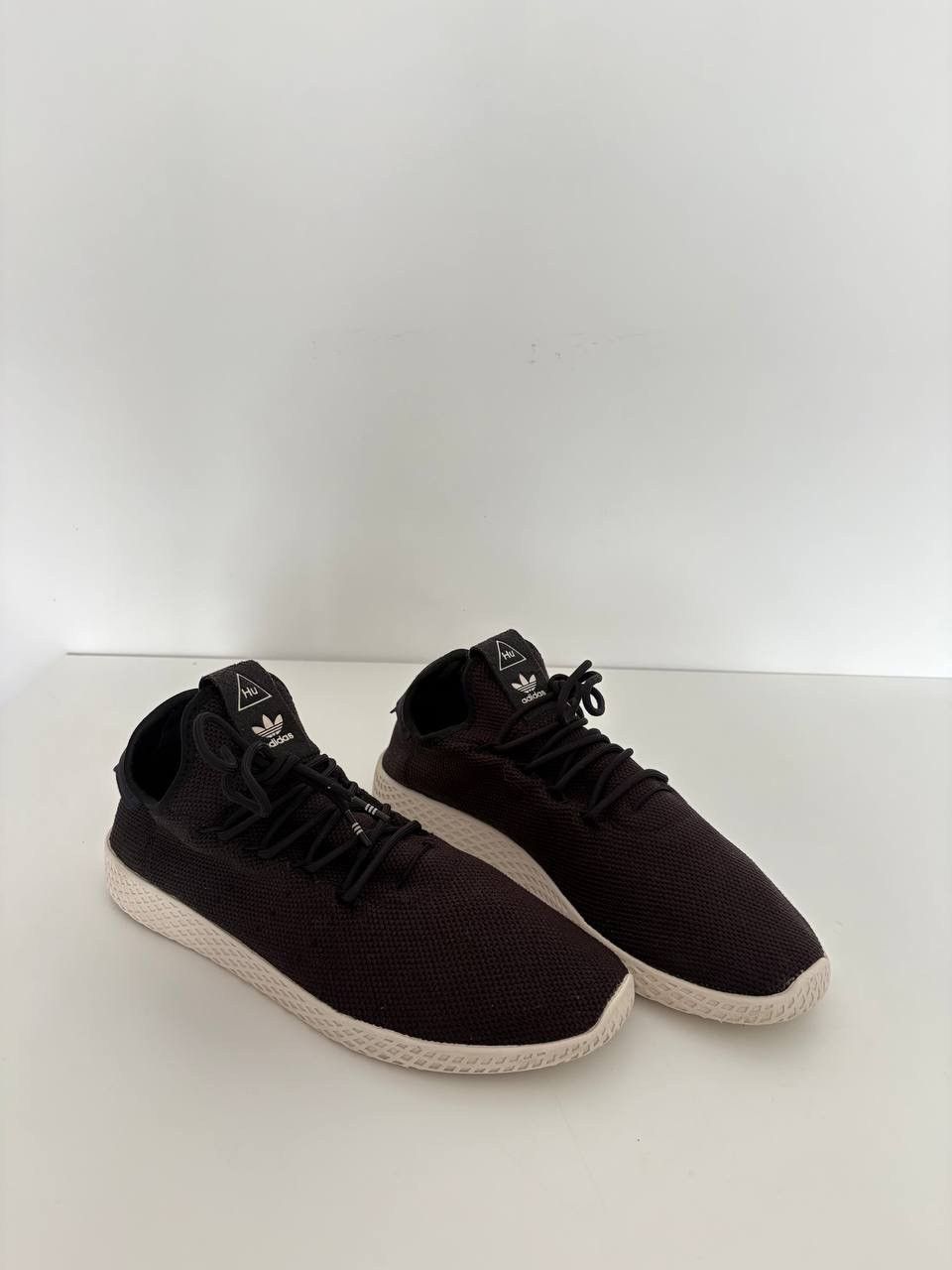 Adidas × Pharrell Adidas Pharrell Williams Tennis HU Black White Size US 11 / EU 44 - 1 Thumbnail