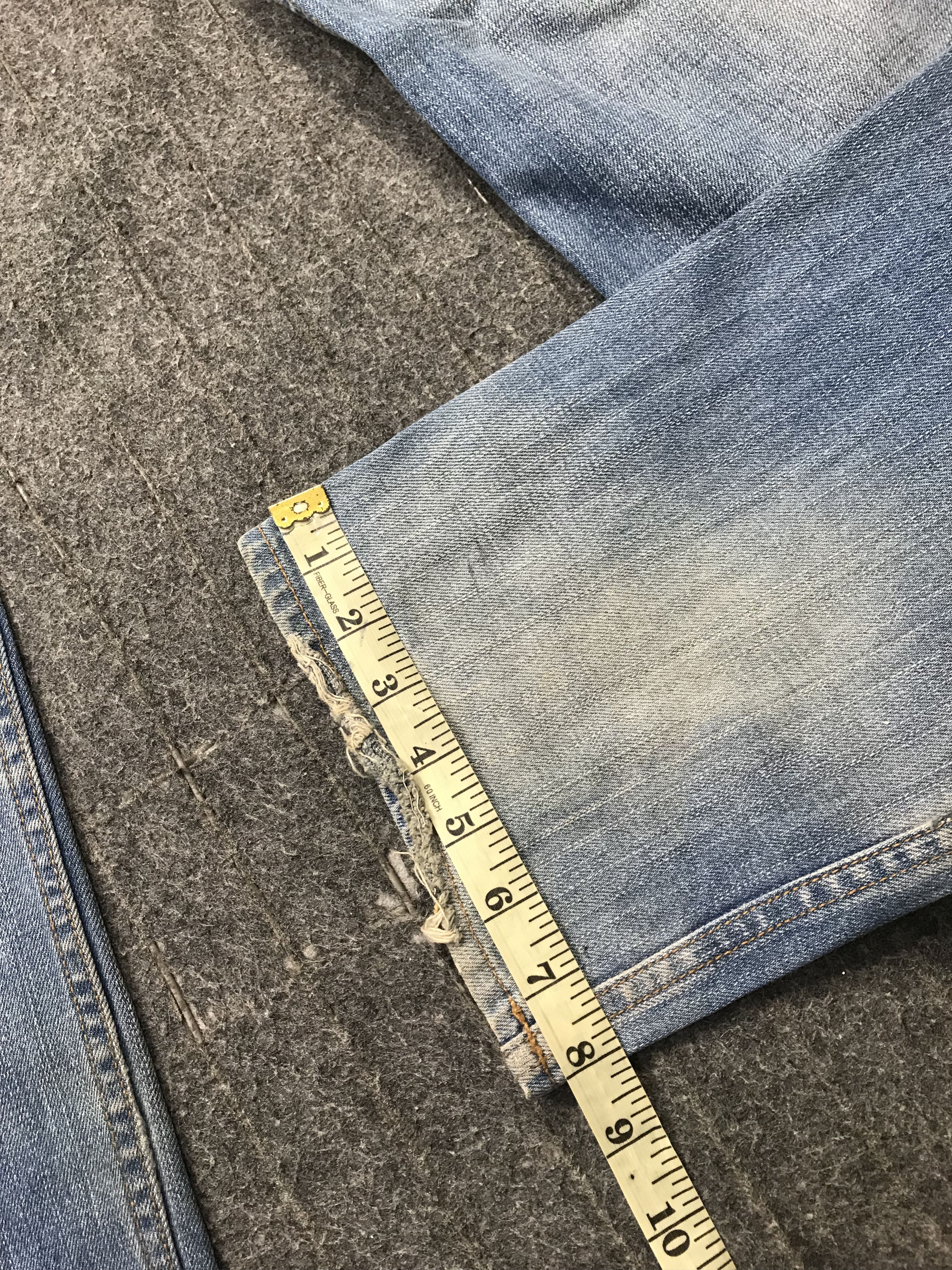 Japanese Brand Vintage Dominate Double Waist Indigo Denim Jeans Size US 32 / EU 48 - 10 Thumbnail