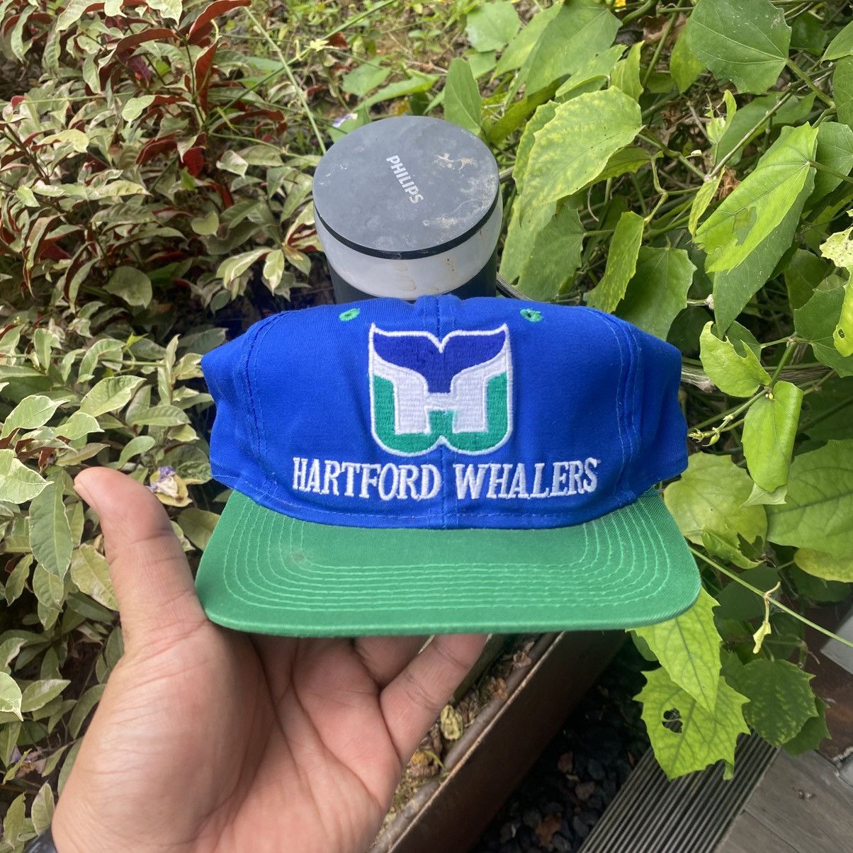 NHL × Vintage Vintage NHL Hartford Whalers 2 tone Cap Size ONE SIZE - 2 Thumbnail