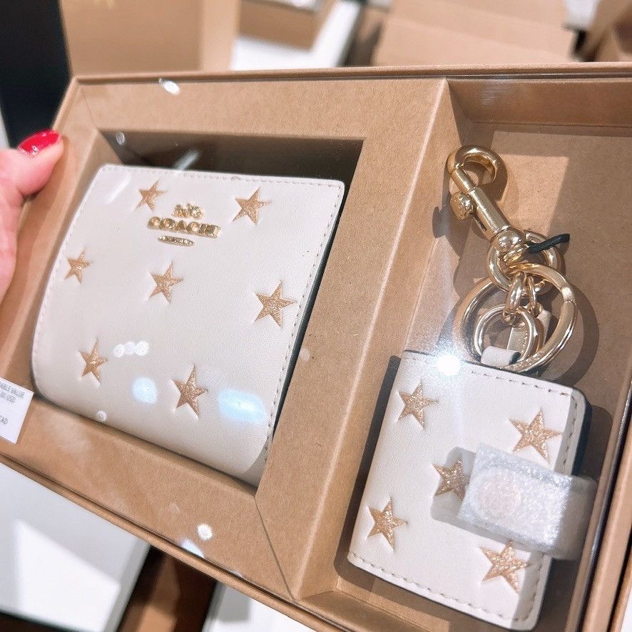 Coach Boxed Snap Wallet And Picture Frame Bag Charm Star CW950 Size ONE SIZE - 3 Thumbnail