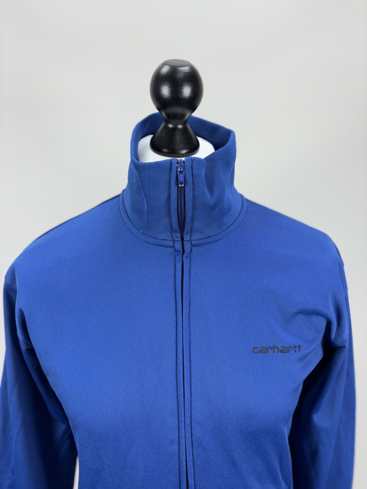 Carhartt Mens sweatshirt full zip Carhartt Size M Color Blue Size US M / EU 48-50 / 2 - 3 Thumbnail