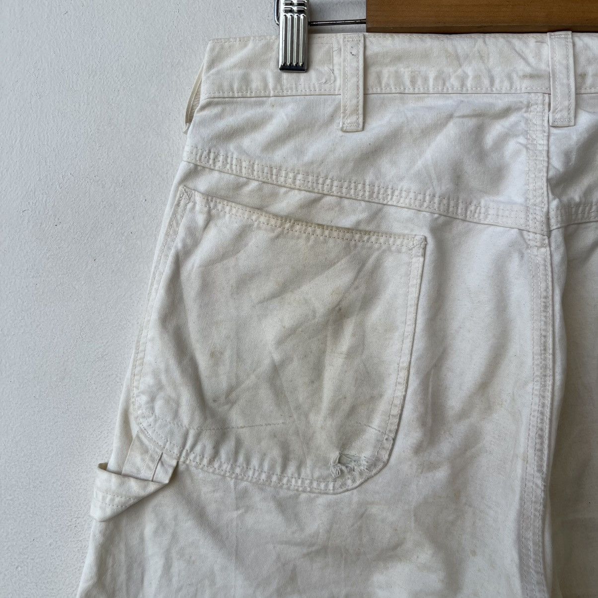 Orslow OrSlow Japan Painter Pants White Workwear French Work Pants Size US 30 / EU 46 - 11 Thumbnail