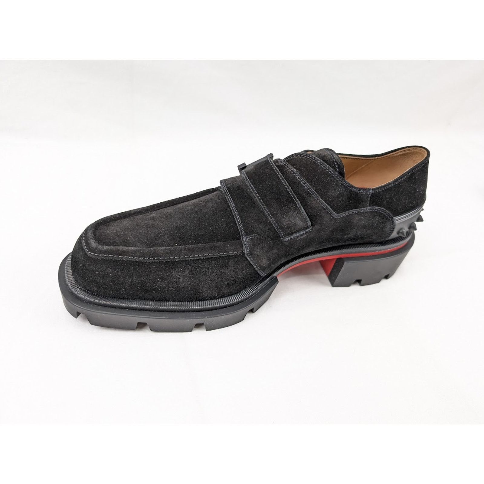 Christian Louboutin o1rshd1 Our Georges Flat Shoes in Black Size US 12 / EU 45 - 10 Thumbnail