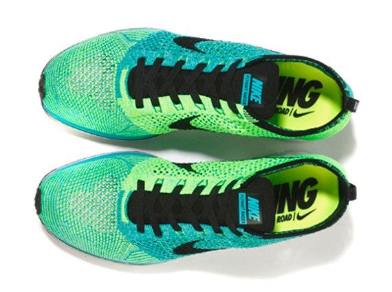 Nike Nike Flyknit Racer "Sport Turquoise" Size US 9.5 / EU 42-43 - 22 Thumbnail