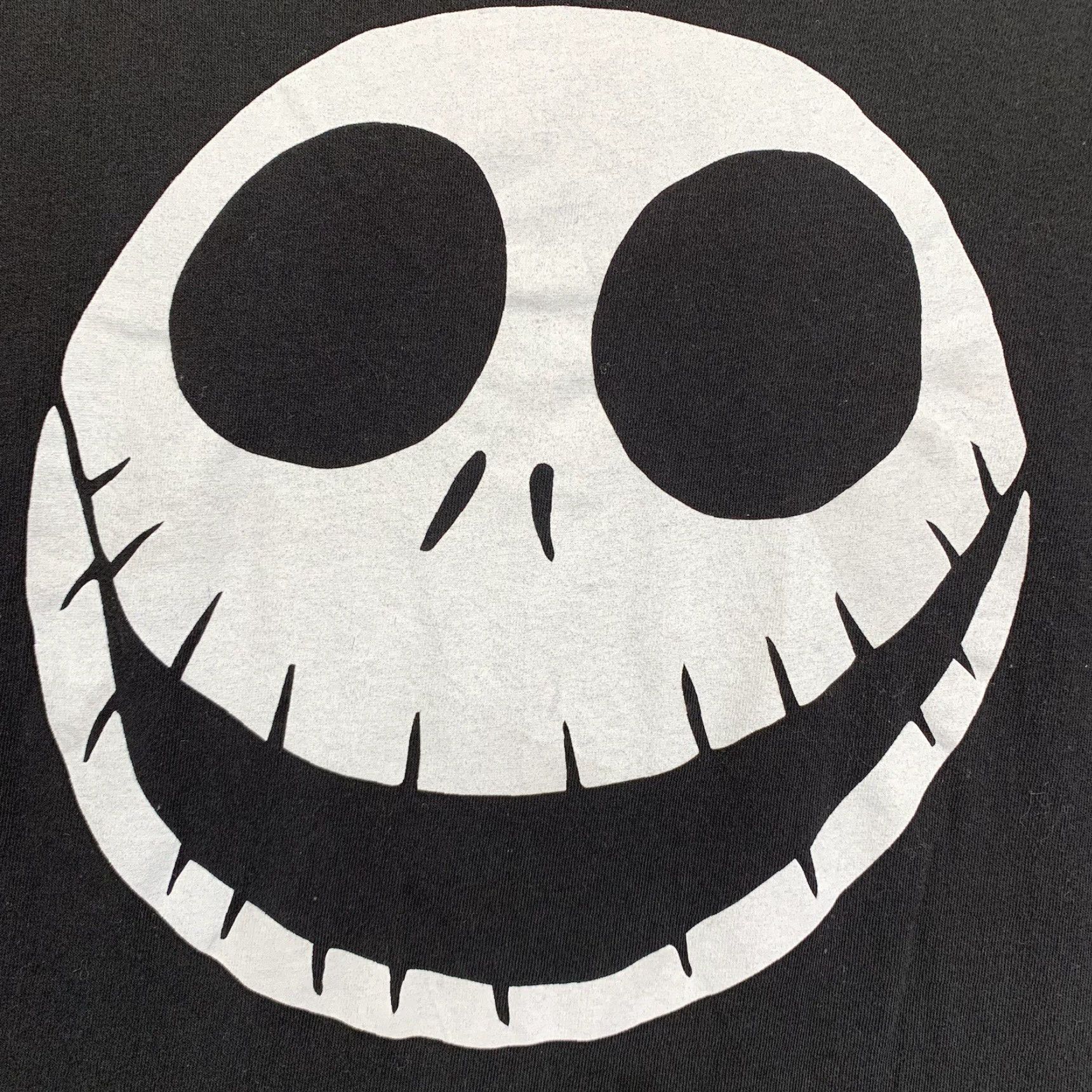 Disney Disney Jack Skellington Shirt Men's Small Black Short Sleeve Graphic Tee Y2K Halloween Size US S / EU 44-46 / 1 - 2 Thumbnail