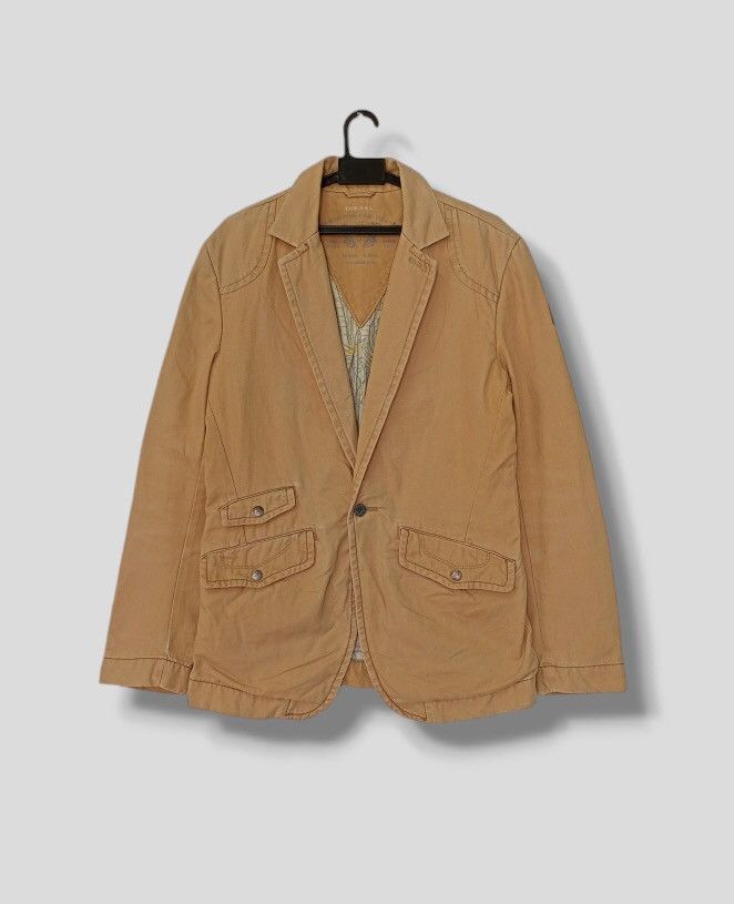 Diesel A05 Diesel Duck Canvas One Button Blazer Size US M / EU 48-50 / 2 - 1 Thumbnail