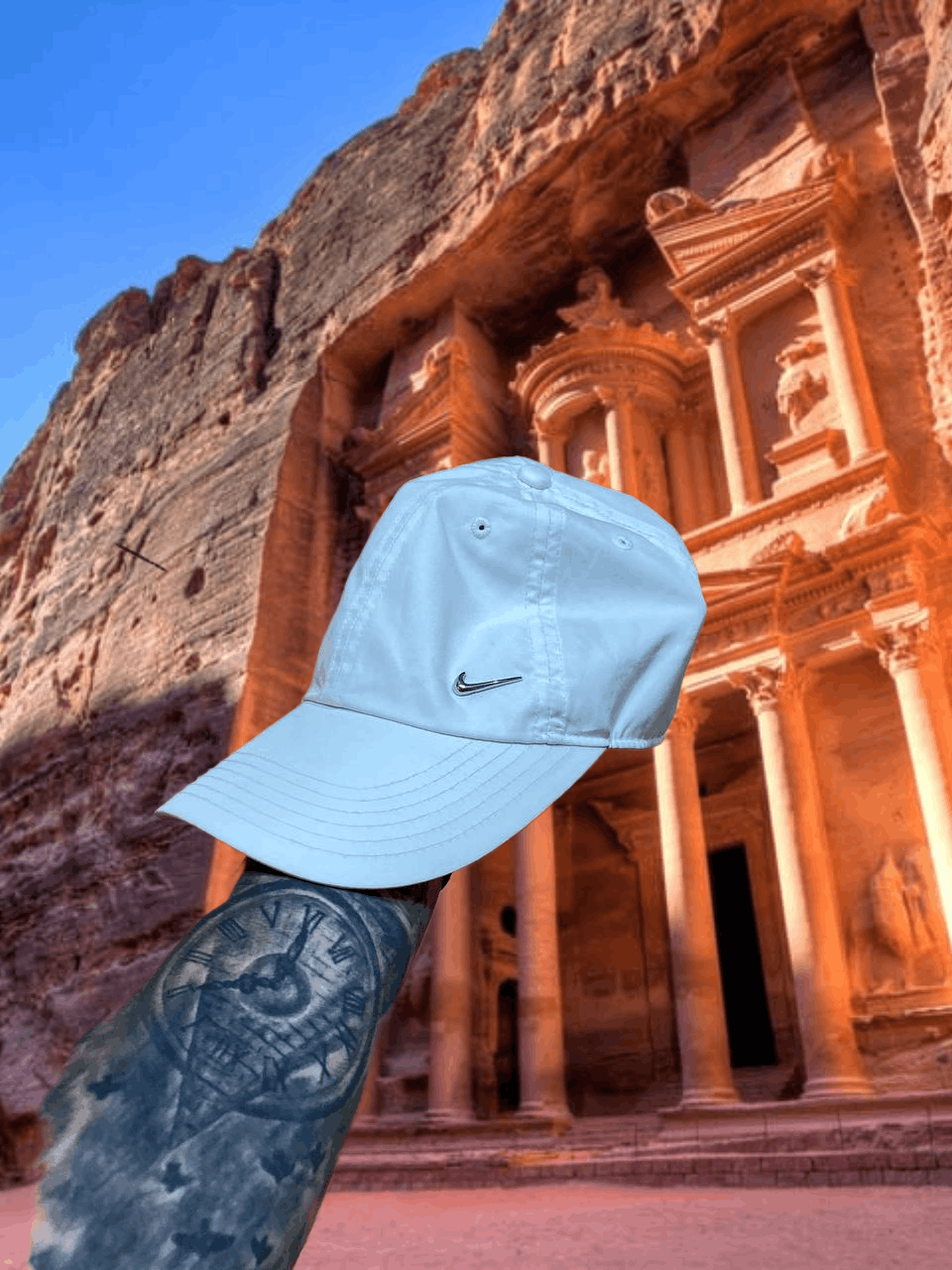 Nike Hats white Vintage Nike Cap Y2K metal logo streetwear Size ONE SIZE - 1 Thumbnail