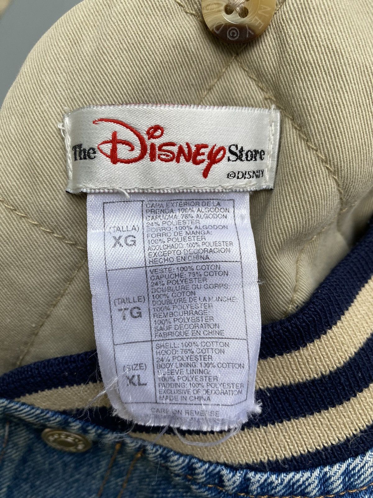 Disney 90s No- Pooh Bother Bear - Xxxtentacion Varsity Jacket Size US XXL / EU 58 / 5 - 12 Thumbnail